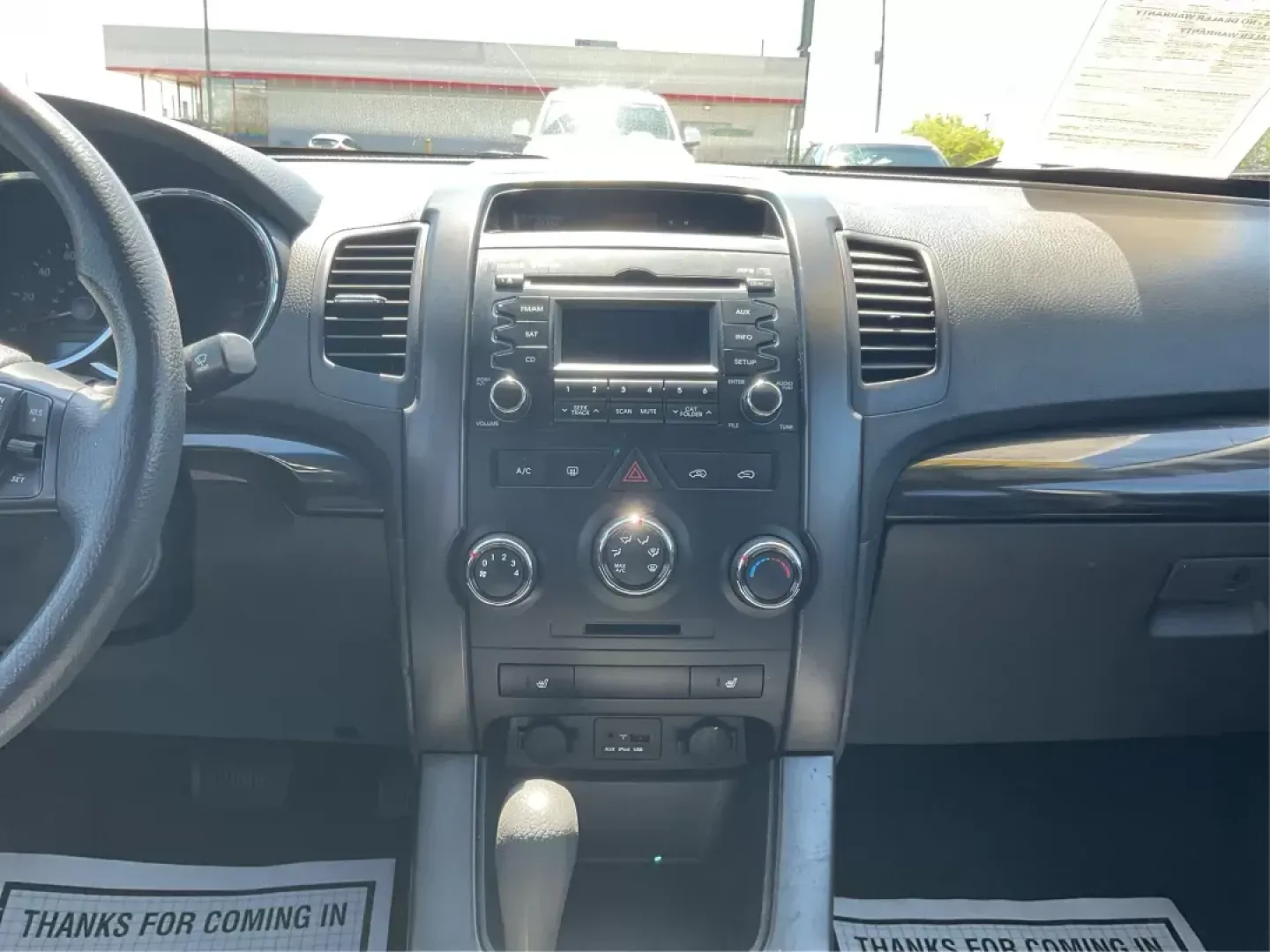 2011 Dark Cherry Kia Sorento LX 2WD (5XYKT3A14BG) with an 2.4L L4 DOHC 16V engine, 6-Speed Automatic transmission, located at 1230 East Main St, Xenia, OH, 45385, (937) 908-9800, 39.688026, -83.910172 - 2011 Kia Sorento LX 2WD - Photo#10