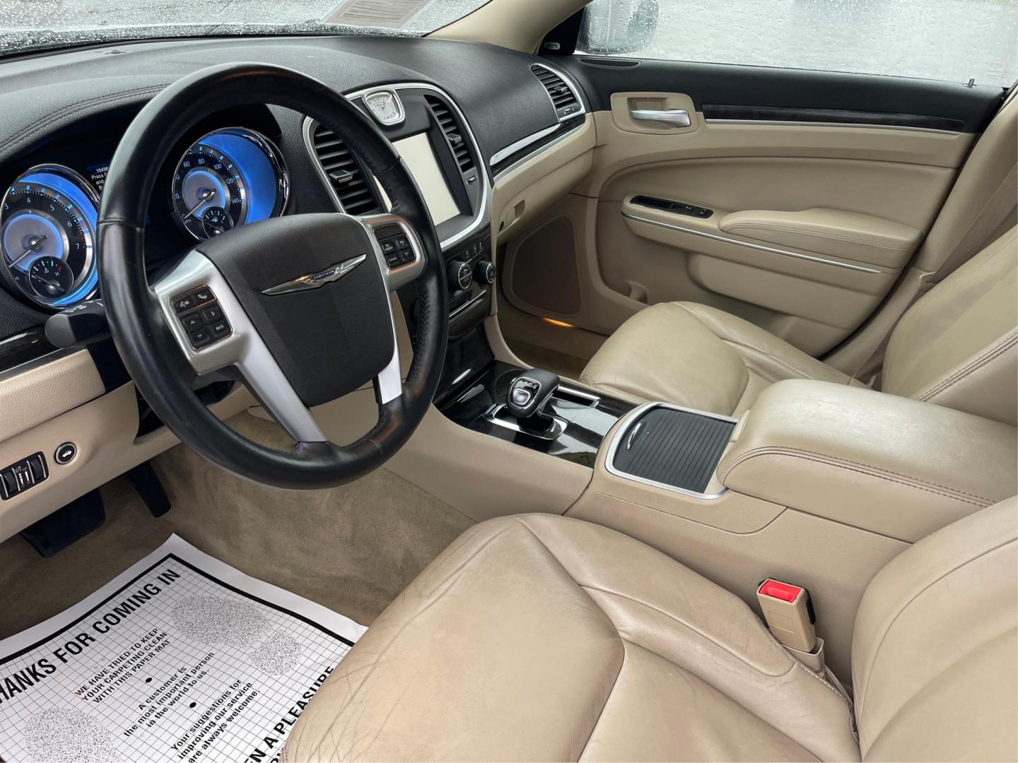 2012 Chrysler 300 Limited (2C3CCACG7CH) with an 3.6L V-6 DOHC engine, located at 8750 N County Rd 25A, Piqua, OH, 45356, (937) 908-9800, 40.164391, -84.232513 - 2012 Chrysler 300 Limited - Photo#9