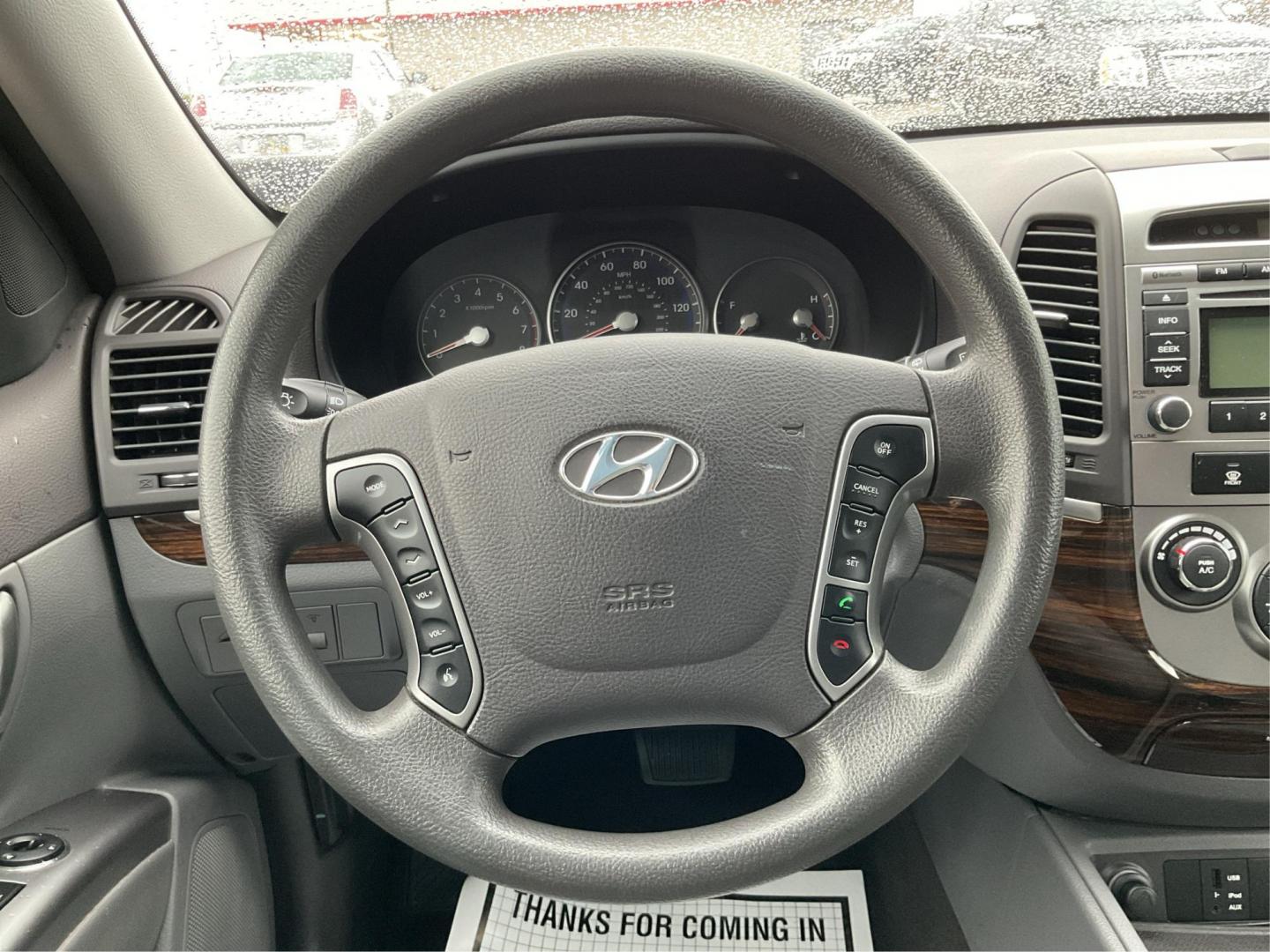 2012 Hyundai Santa Fe GLS (5XYZGDAB5CG) with an 2.4L I-4 DOHC engine, located at 1099 N County Rd 25A , Troy, OH, 45373, (937) 908-9800, 40.057079, -84.212883 - One Owner - Photo#15