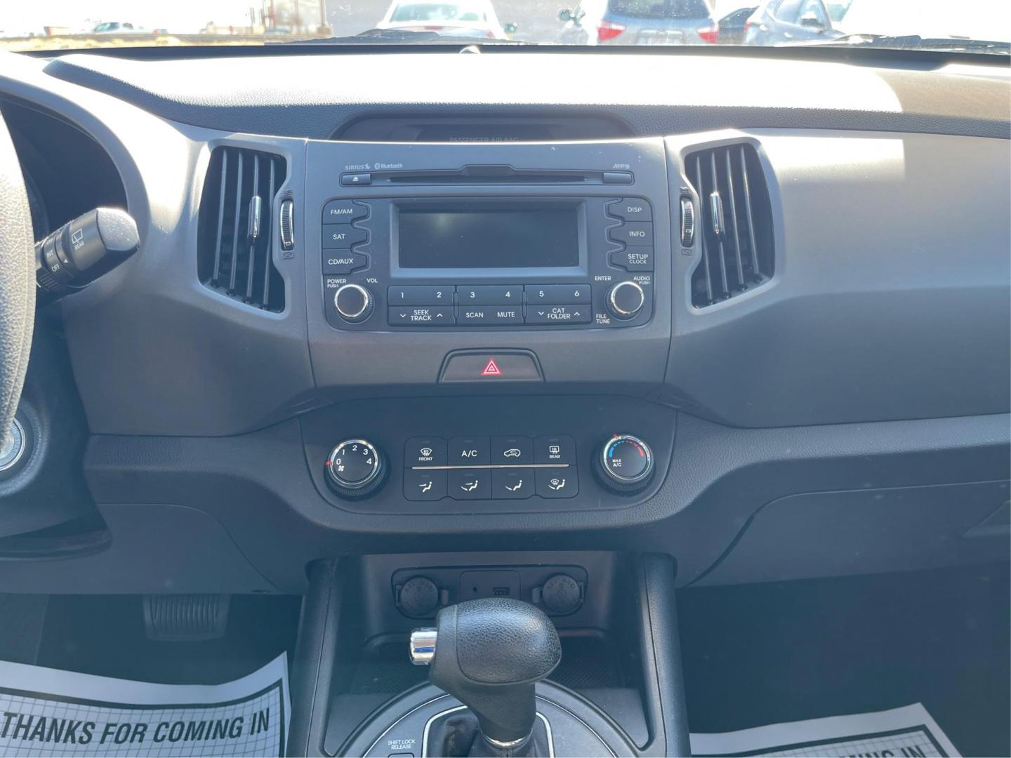 2012 Kia Sportage LX (KNDPBCA20C7) with an 2.4L I-4 DOHC engine, located at 401 Woodman Dr, Riverside, OH, 45431, (937) 908-9800, 39.760899, -84.123421 - 2012 Kia Sportage LX - Photo#12