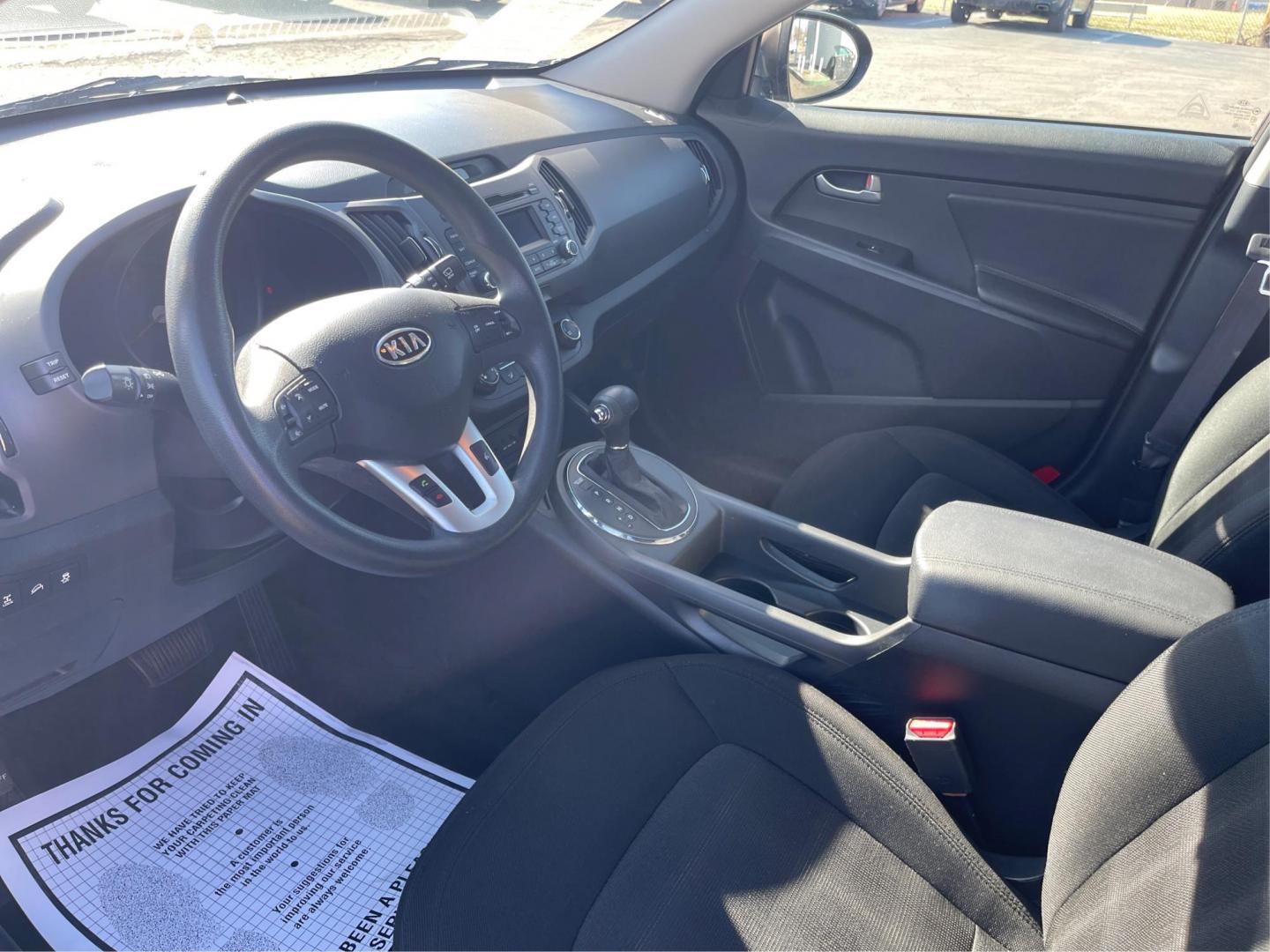 2012 Kia Sportage LX (KNDPBCA20C7) with an 2.4L I-4 DOHC engine, located at 401 Woodman Dr, Riverside, OH, 45431, (937) 908-9800, 39.760899, -84.123421 - 2012 Kia Sportage LX - Photo#8