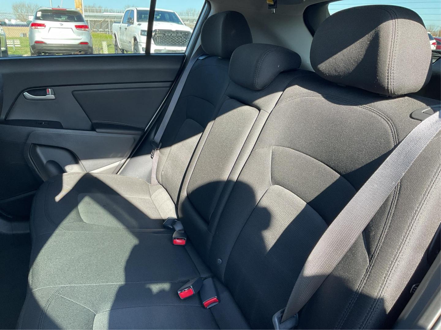 2012 Kia Sportage LX (KNDPB3A21C7) with an 2.4L I-4 DOHC engine, located at 401 Woodman Dr, Riverside, OH, 45431, (937) 908-9800, 39.760899, -84.123421 - One Owner - Photo#9