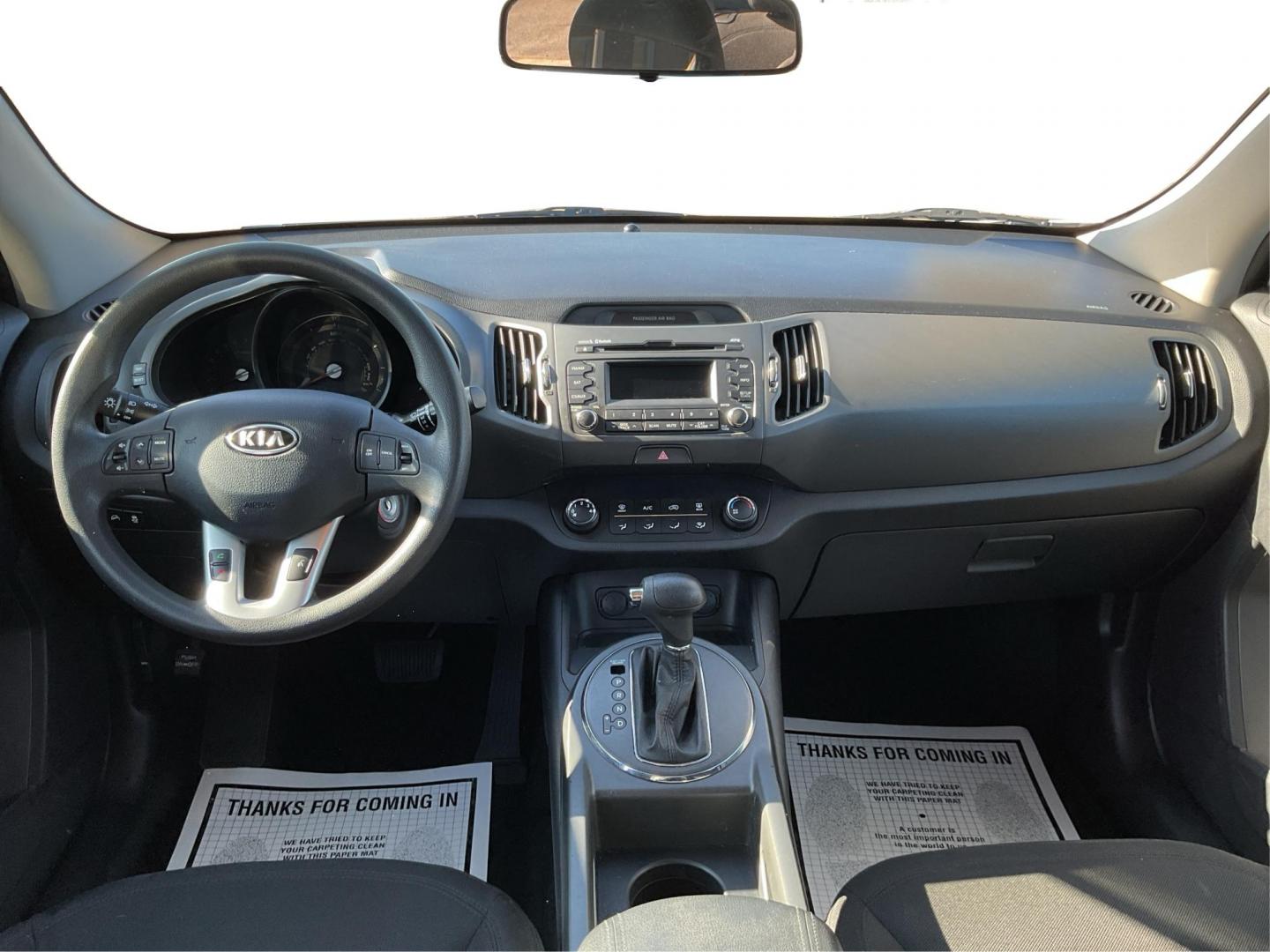 2012 Kia Sportage LX (KNDPB3A21C7) with an 2.4L I-4 DOHC engine, located at 401 Woodman Dr, Riverside, OH, 45431, (937) 908-9800, 39.760899, -84.123421 - One Owner - Photo#18