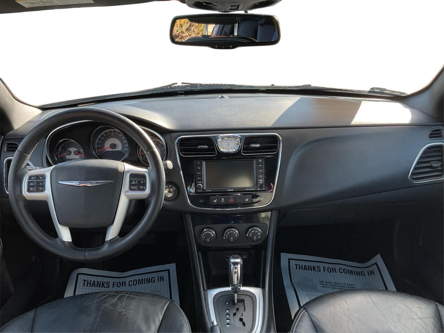 2013 Chrysler 200 Touring (1C3CCBBG0DN) with an 2.4L I-4 DOHC engine, located at 401 Woodman Dr, Riverside, OH, 45431, (937) 908-9800, 39.760899, -84.123421 - 2013 Chrysler 200 Touring - Photo#18