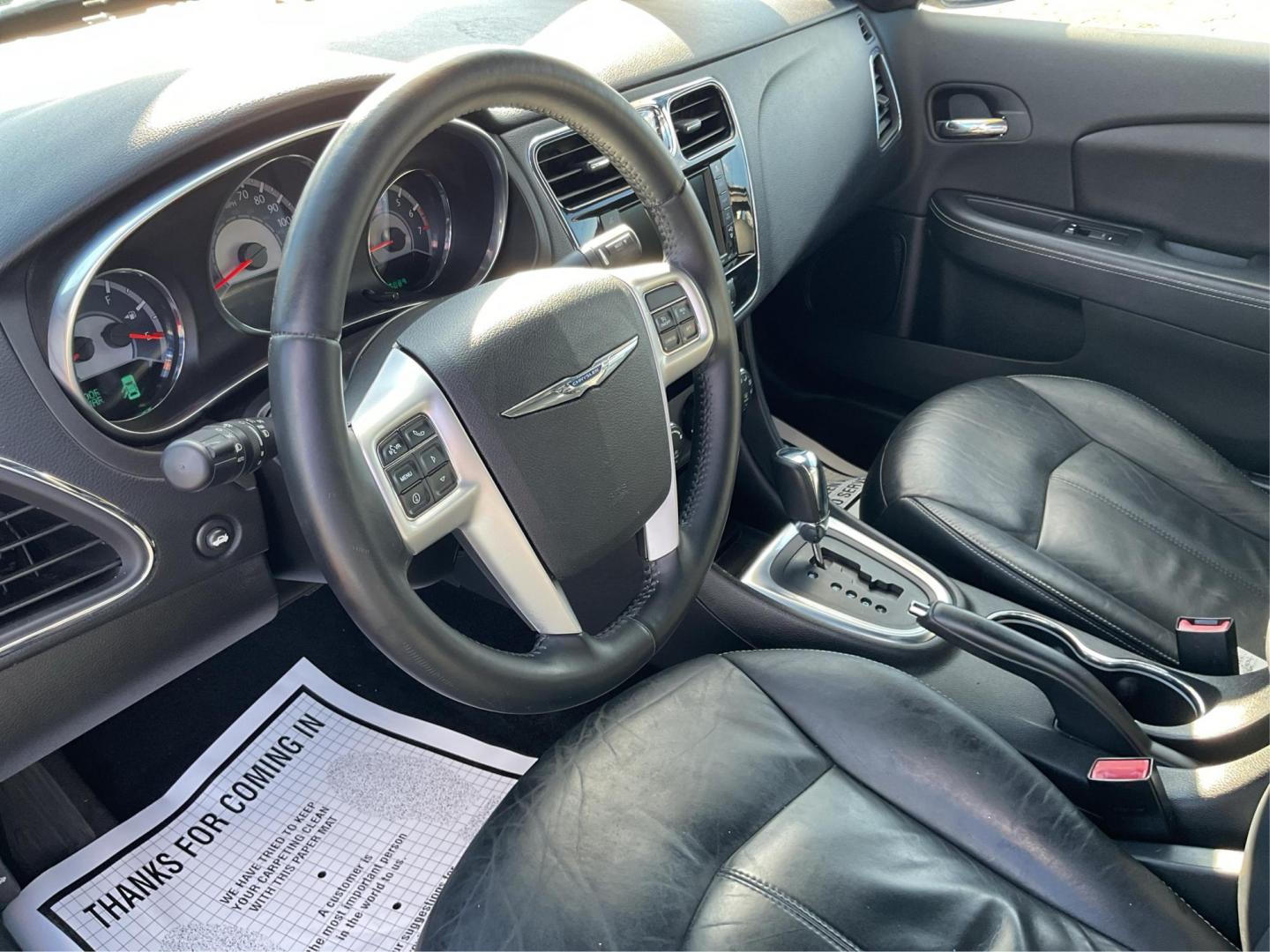 2013 Chrysler 200 Touring (1C3CCBBG0DN) with an 2.4L I-4 DOHC engine, located at 401 Woodman Dr, Riverside, OH, 45431, (937) 908-9800, 39.760899, -84.123421 - 2013 Chrysler 200 Touring - Photo#8