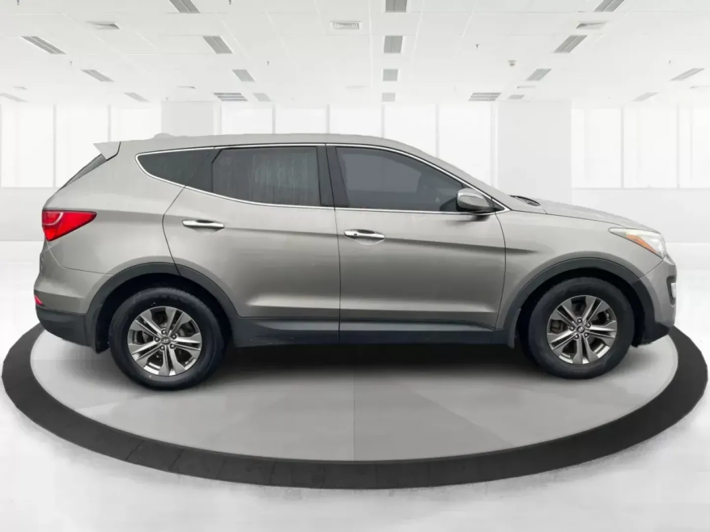 2013 Mineral Gray Hyundai Santa Fe Sport 2.4 AWD (5XYZUDLBXDG) with an 2.4L L4 DOHC 16V engine, 6-Speed Automatic transmission, located at 1184 Kauffman Ave, Fairborn, OH, 45324, (937) 908-9800, 39.807072, -84.030914 - 2013 Hyundai Santa Fe Sport 2.4 AWD - Photo#1