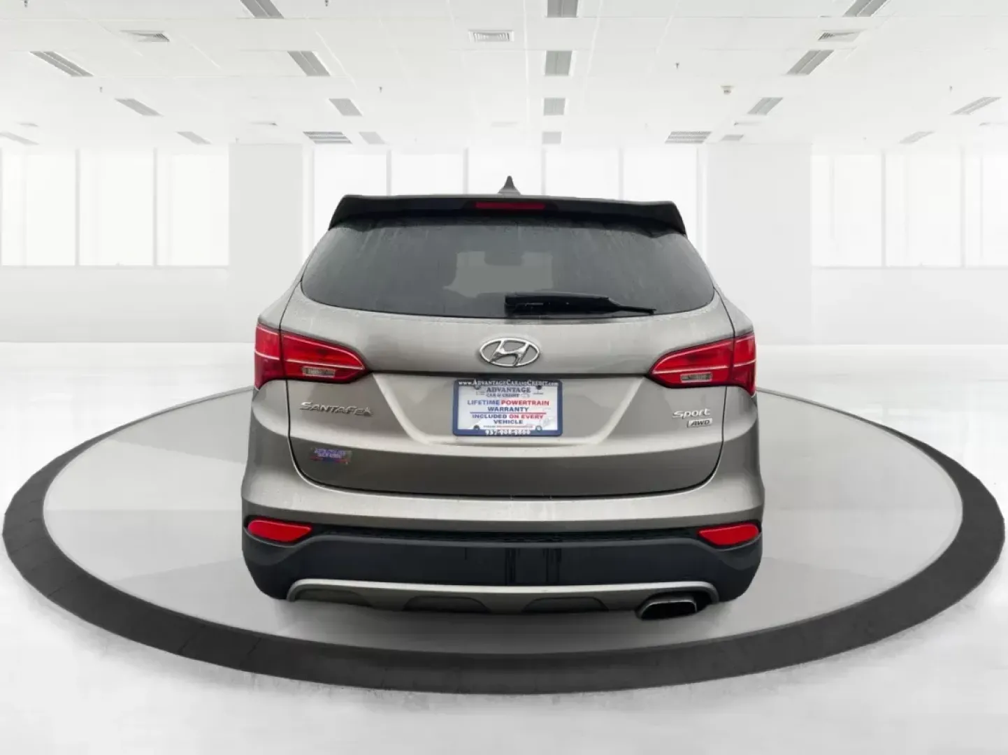 2013 Mineral Gray Hyundai Santa Fe Sport 2.4 AWD (5XYZUDLBXDG) with an 2.4L L4 DOHC 16V engine, 6-Speed Automatic transmission, located at 1184 Kauffman Ave, Fairborn, OH, 45324, (937) 908-9800, 39.807072, -84.030914 - 2013 Hyundai Santa Fe Sport 2.4 AWD - Photo#3