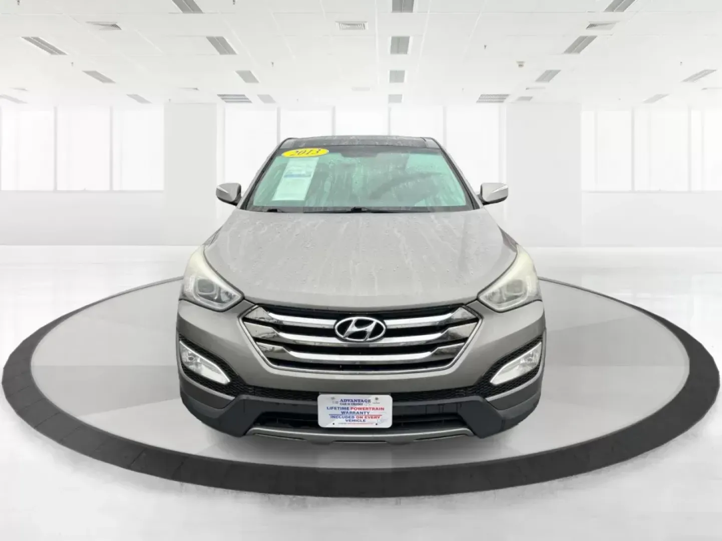 2013 Mineral Gray Hyundai Santa Fe Sport 2.4 AWD (5XYZUDLBXDG) with an 2.4L L4 DOHC 16V engine, 6-Speed Automatic transmission, located at 1184 Kauffman Ave, Fairborn, OH, 45324, (937) 908-9800, 39.807072, -84.030914 - 2013 Hyundai Santa Fe Sport 2.4 AWD - Photo#6