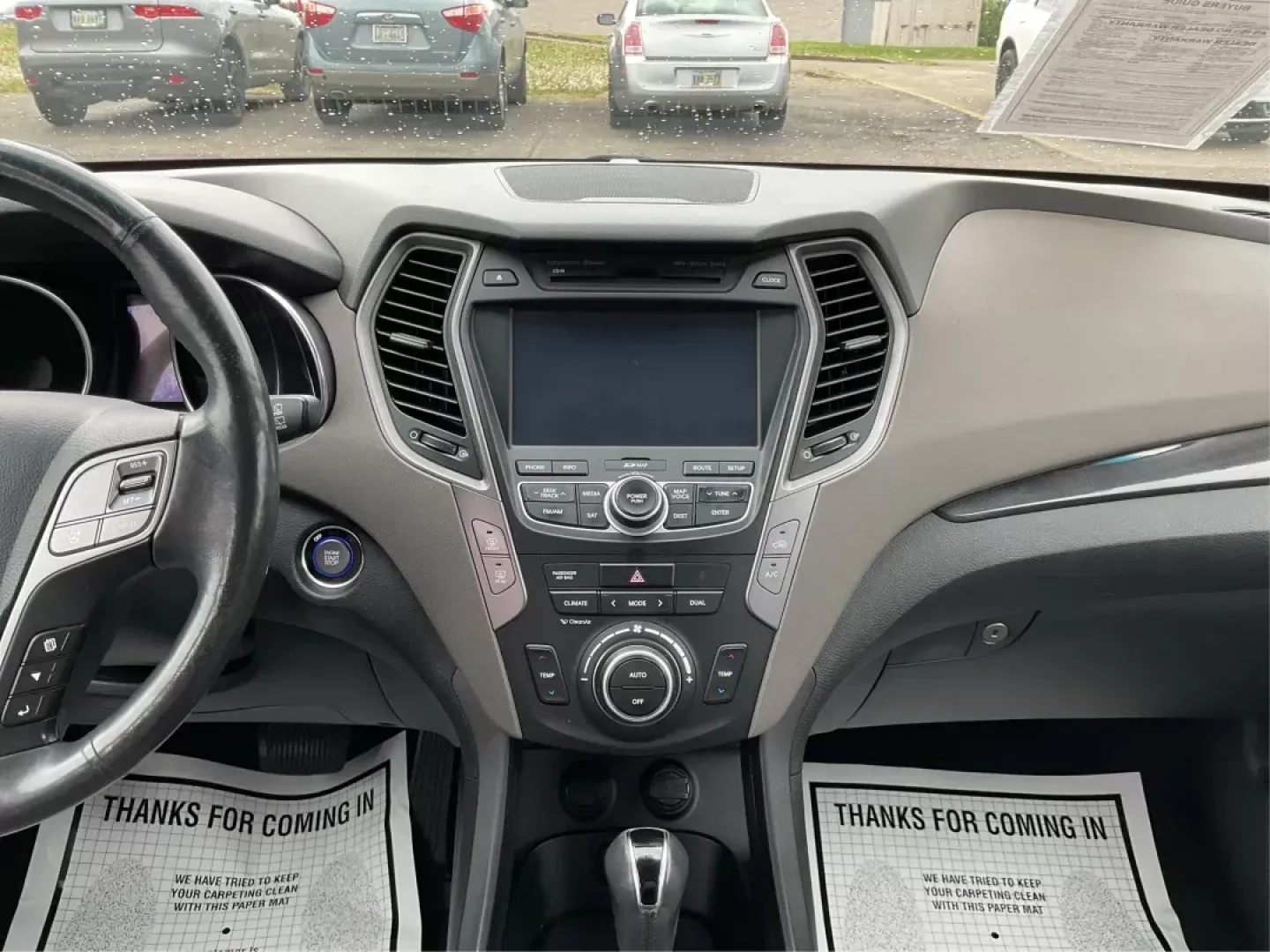 2013 Hyundai Santa Fe Sport (5XYZU3LB9DG) with an Theta II 2.4L I-4 gasoline direct injection engine, located at 4508 South Dixie Dr, Moraine, OH, 45439, (937) 908-9800, 39.689976, -84.218452 - One Owner - Photo#11