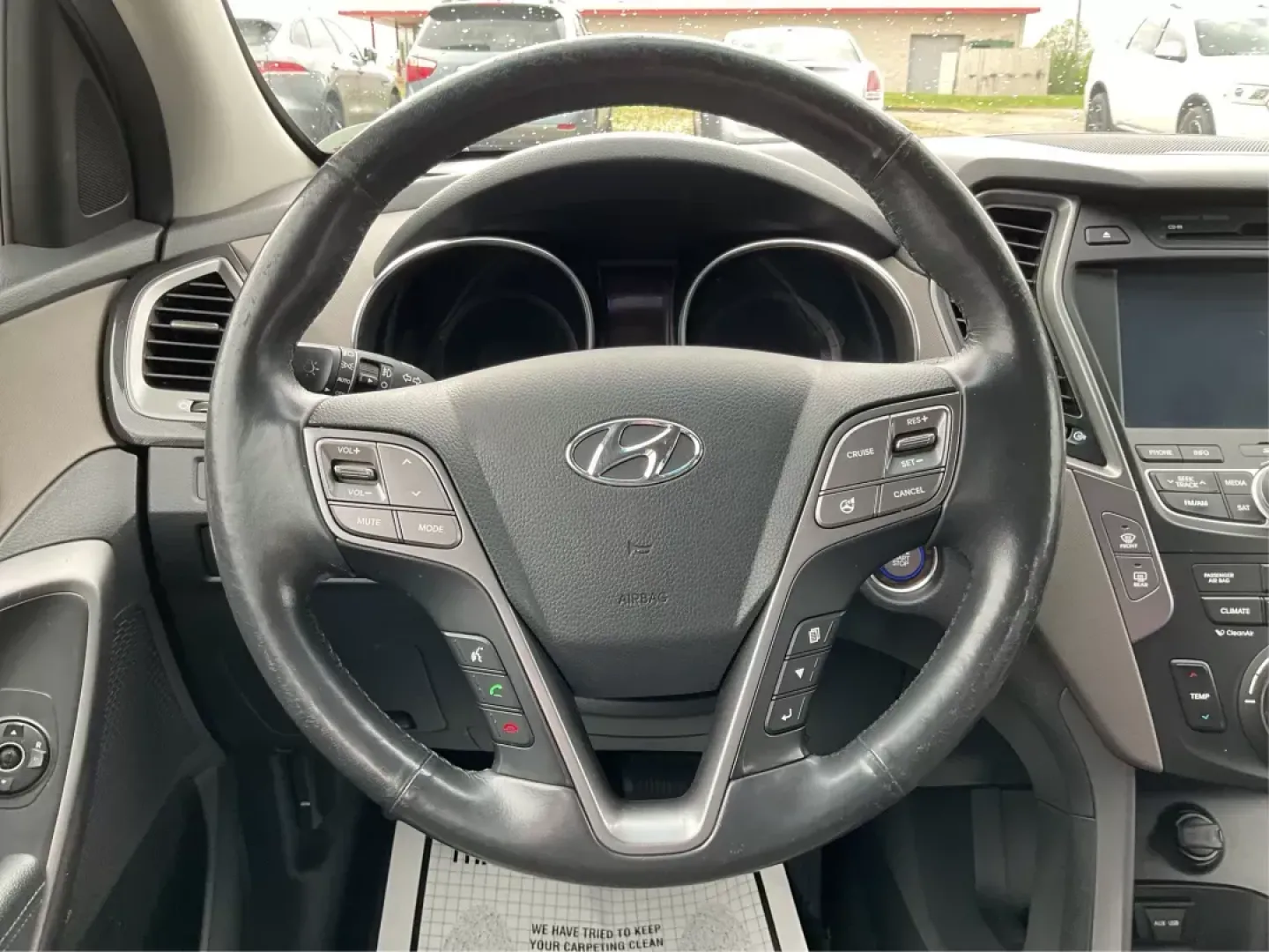 2013 Hyundai Santa Fe Sport (5XYZU3LB9DG) with an Theta II 2.4L I-4 gasoline direct injection engine, located at 4508 South Dixie Dr, Moraine, OH, 45439, (937) 908-9800, 39.689976, -84.218452 - One Owner - Photo#14