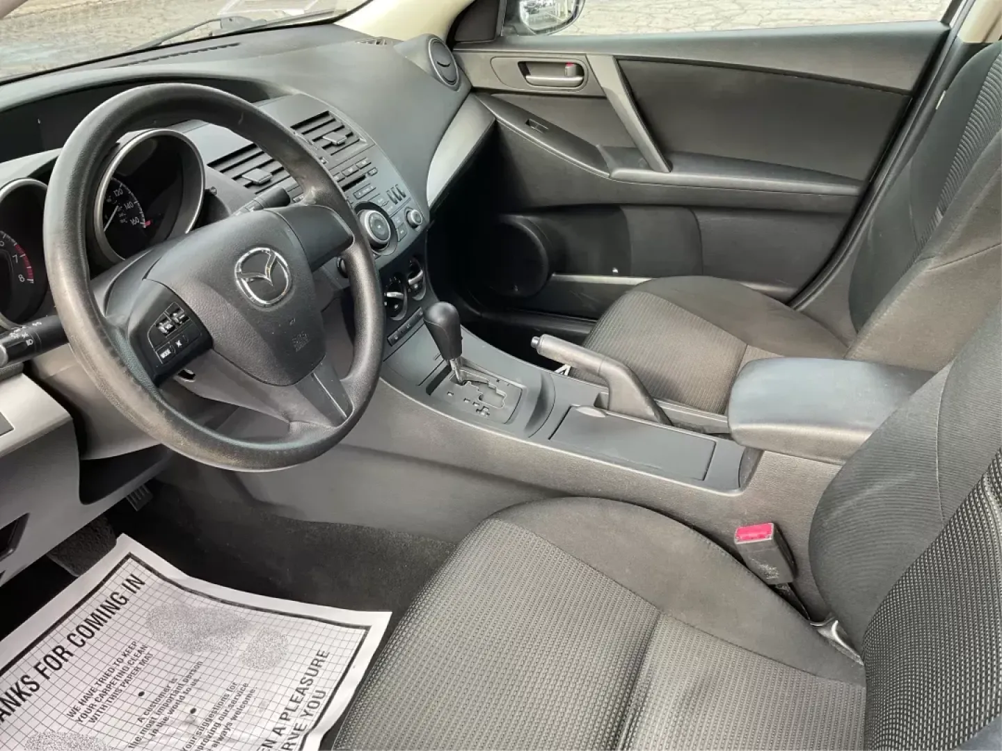 2013 Mazda Mazda3 i SV (JM1BL1TF0D1) with an 2L I-4 DOHC engine, located at 1184 Kauffman Ave, Fairborn, OH, 45324, (937) 908-9800, 39.807072, -84.030914 - 2013 Mazda Mazda3 i SV - Photo#9