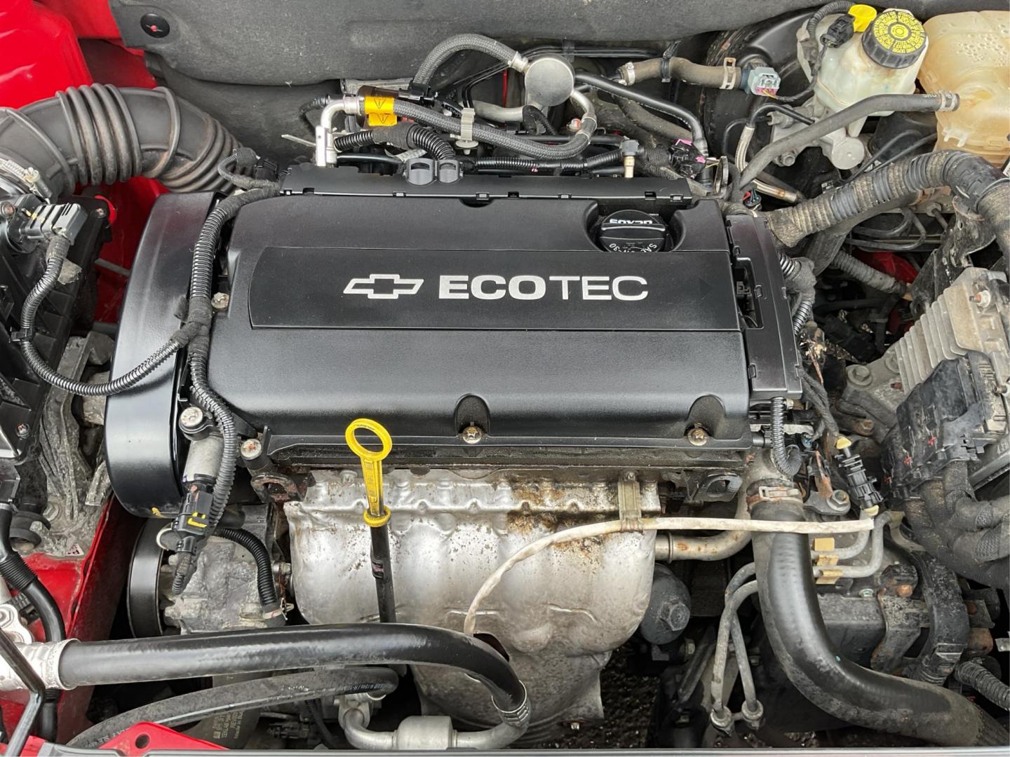 2014 Chevrolet Cruze LS Auto (1G1PA5SH2E7) with an ECOTEC 1.8L I-4 DOHC engine, located at 1230 East Main St, Xenia, OH, 45385, (937) 908-9800, 39.688026, -83.910172 - 2014 Chevrolet Cruze LS Auto - Photo#10