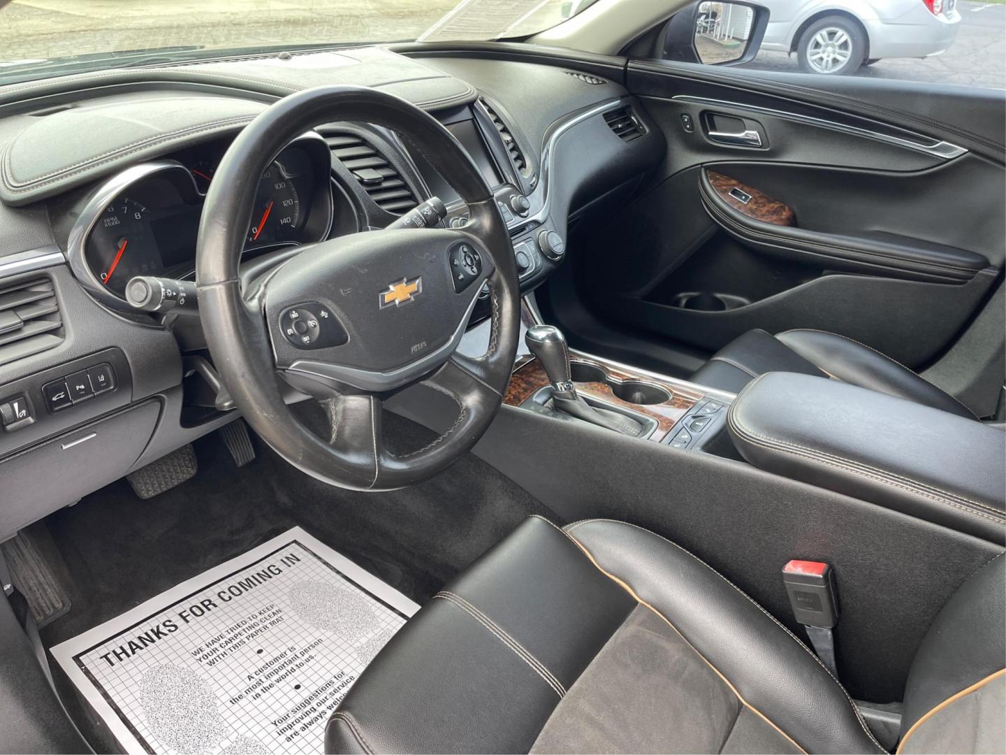 2014 Black Chevrolet Impala 2LT (2G1125S32E9) with an 3.6L V6 DOHC 24VV FFV engine, 6-Speed Automatic transmission, located at 1099 N County Rd 25A , Troy, OH, 45373, (937) 908-9800, 40.057079, -84.212883 - 2014 Chevrolet Impala 2LT - Photo#8