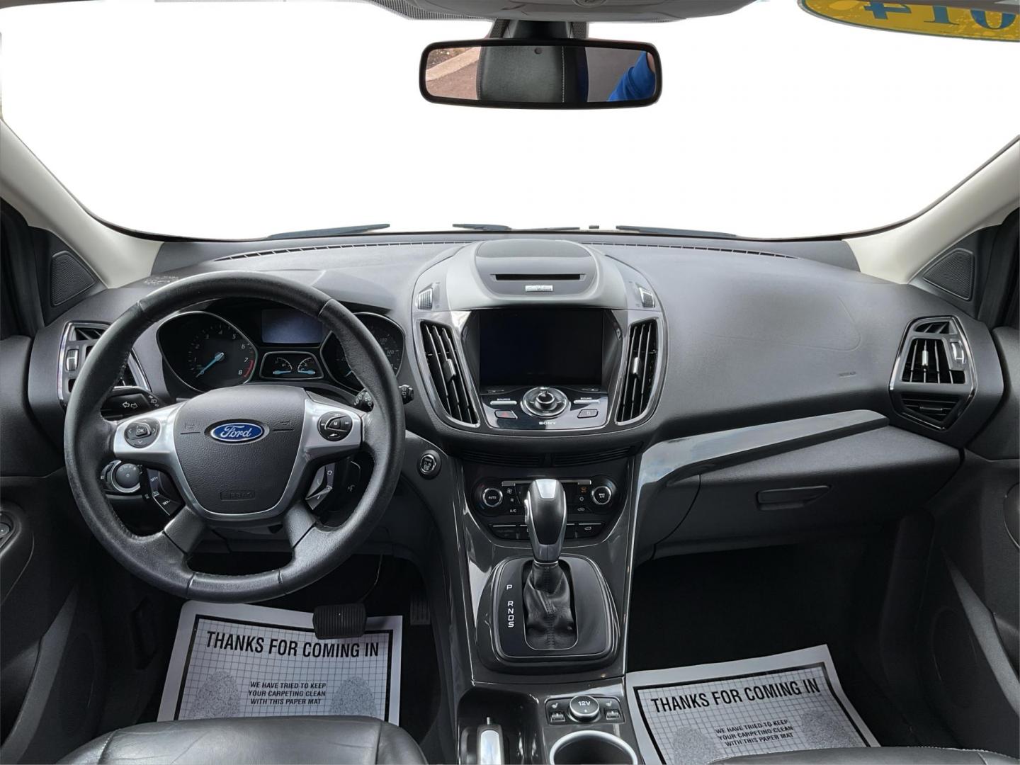 2014 Ford Escape Titanium (1FMCU9J95EU) with an EcoBoost 1.6L I-4 gasoline direct injection engine, located at 8750 N County Rd 25A, Piqua, OH, 45356, (937) 908-9800, 40.164391, -84.232513 - 2014 Ford Escape Titanium - Photo#20