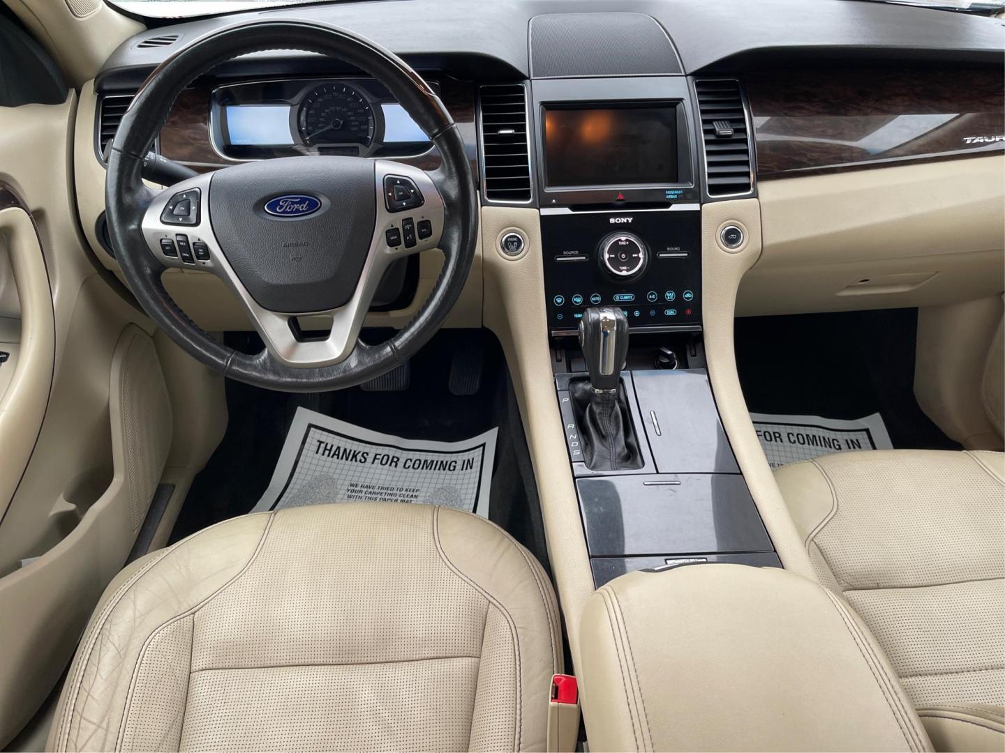 2014 Deep Impact Blue Metallic Ford Taurus Limited AWD (1FAHP2J86EG) with an 3.5L V6 DOHC 24V engine, 6-Speed Automatic transmission, located at 1184 Kauffman Ave, Fairborn, OH, 45324, (937) 908-9800, 39.807072, -84.030914 - 2014 Ford Taurus Limited AWD - Photo#18