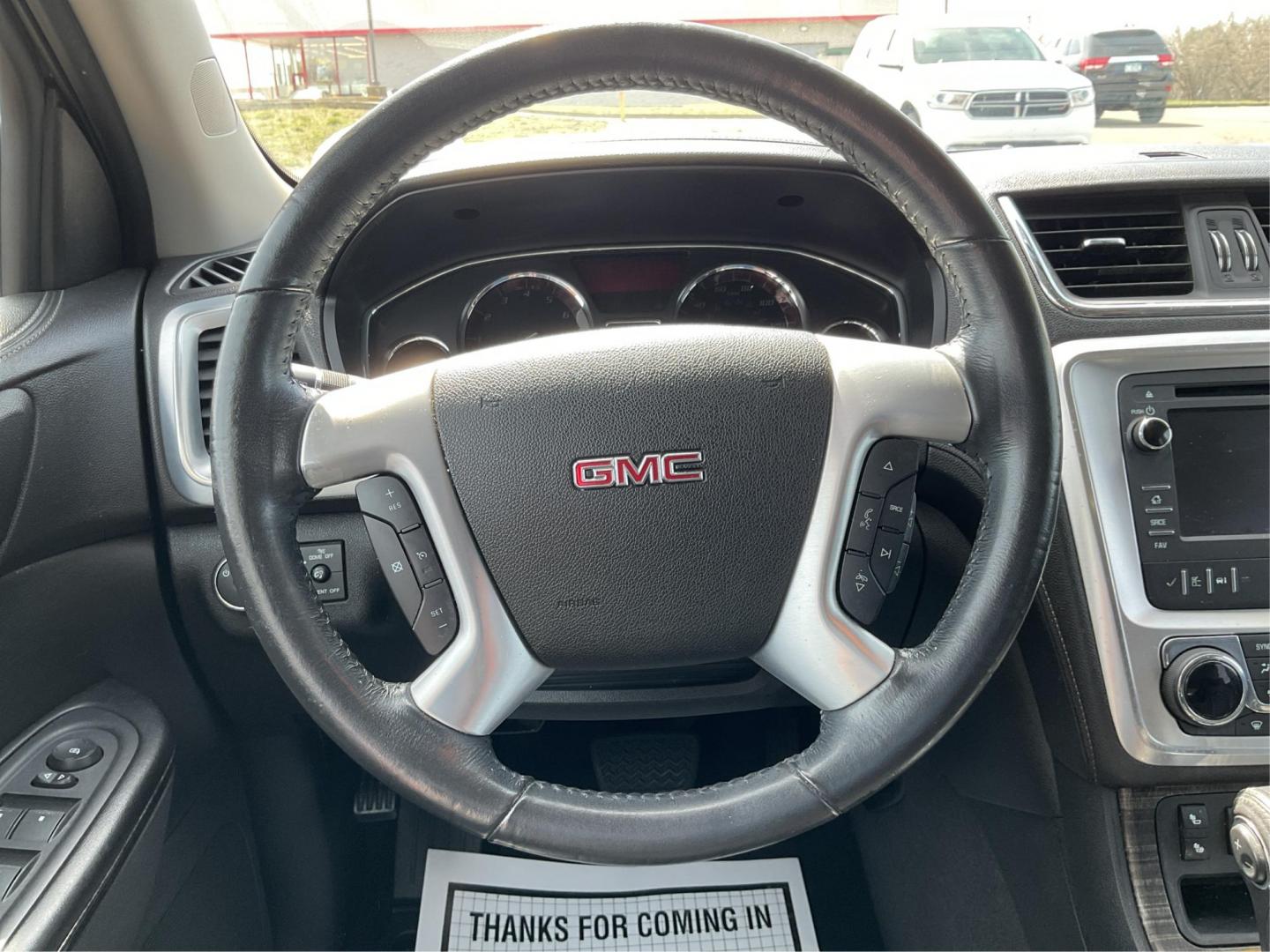2014 GMC Acadia SLT-1 (1GKKVRKD7EJ) with an 3.6L V-6 gasoline direct injection engine, located at 880 E. National Road, Vandalia, OH, 45377, (937) 908-9800, 39.891918, -84.183594 - Third Row - Photo#15