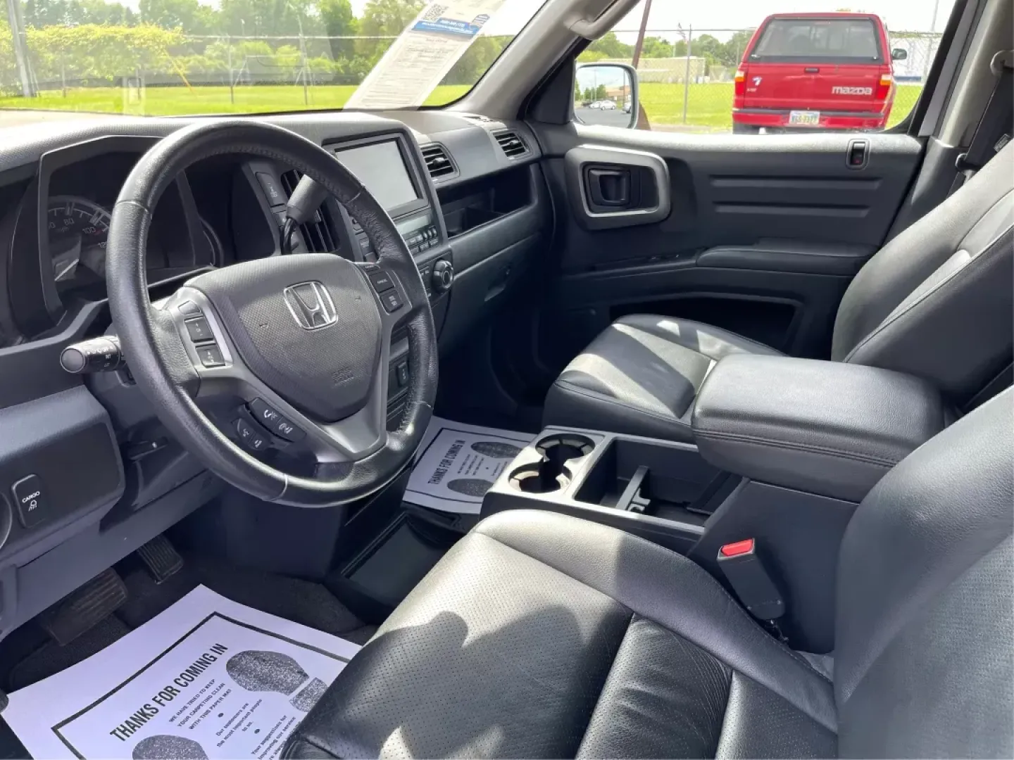 2014 Honda Ridgeline RTL-S (5FPYK1F67EB) with an 3.5L V6 SOHC 24V engine, 5-Speed Automatic transmission, located at 1230 East Main St, Xenia, OH, 45385, (937) 908-9800, 39.688026, -83.910172 - One Owner - Photo#8