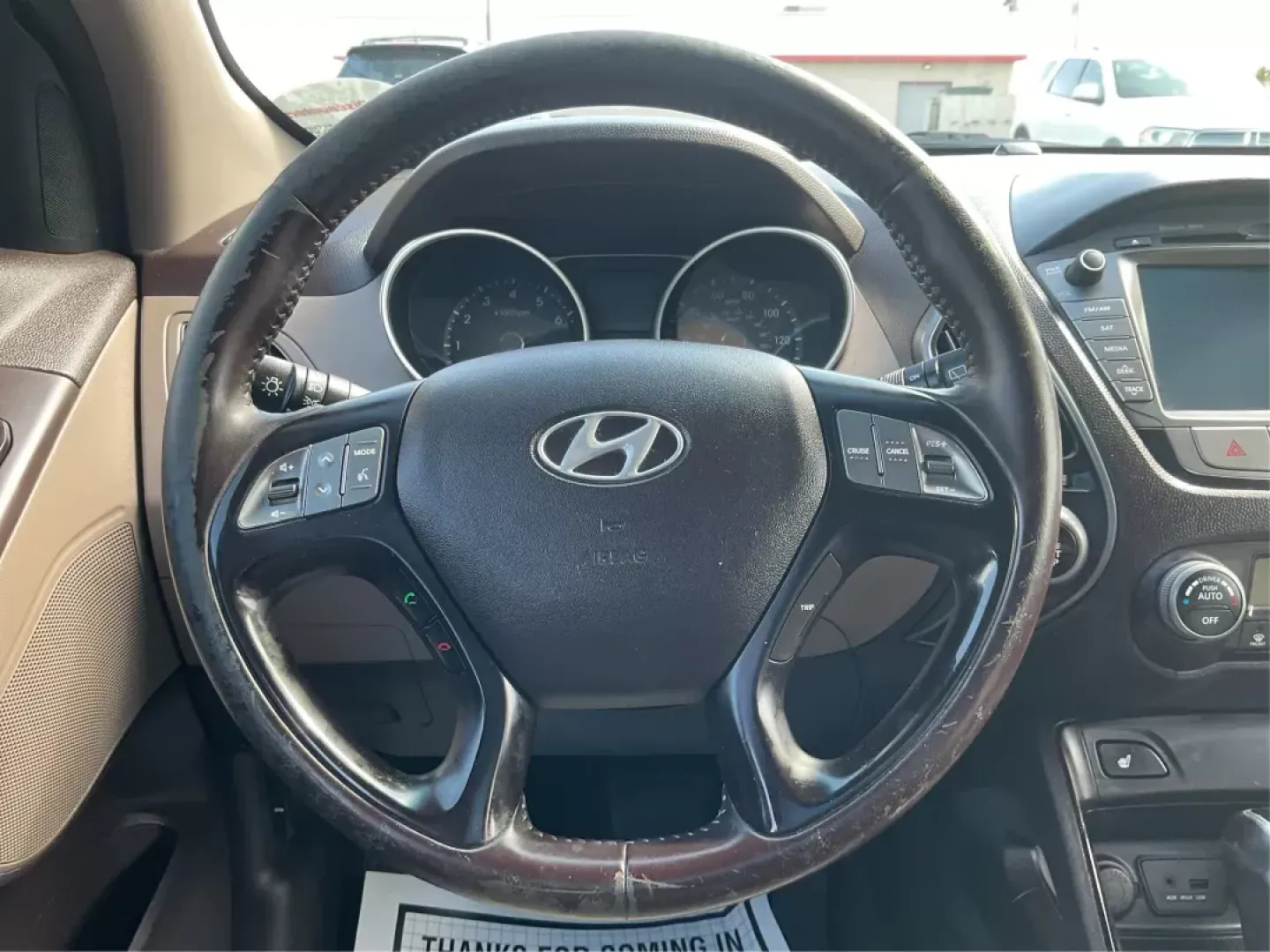 2014 Hyundai Tucson Limited (KM8JUCAG9EU) with an Theta II 2.4L I-4 gasoline direct injection engine, located at 8750 N County Rd 25A, Piqua, OH, 45356, (937) 908-9800, 40.164391, -84.232513 - 2014 Hyundai Tucson Limited - Photo#15