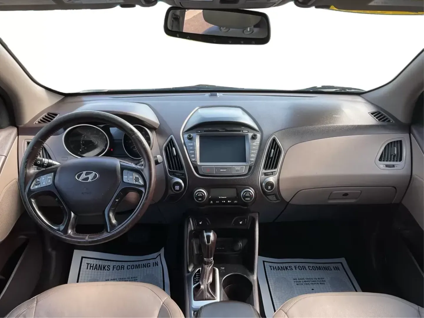 2014 Hyundai Tucson Limited (KM8JUCAG9EU) with an Theta II 2.4L I-4 gasoline direct injection engine, located at 8750 N County Rd 25A, Piqua, OH, 45356, (937) 908-9800, 40.164391, -84.232513 - 2014 Hyundai Tucson Limited - Photo#19