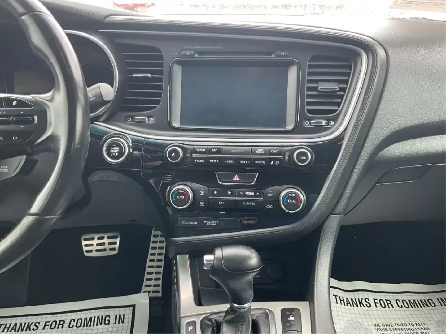 2014 Kia Optima SX Turbo (5XXGR4A63EG) with an Theta II 2L I-4 gasoline direct injection engine, located at 1951 S Dayton Lakeview Rd., New Carlisle, OH, 45344, (937) 908-9800, 39.890999, -84.050255 - 2014 Kia Optima SX Turbo - Photo#12