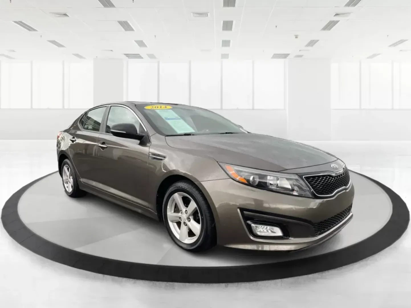 2014 Kia Optima LX (5XXGM4A77EG) with an Theta II 2.4L I-4 gasoline direct injection engine, located at 401 Woodman Dr, Riverside, OH, 45431, (937) 908-9800, 39.760899, -84.123421 - 2014 Kia Optima LX - Photo#0