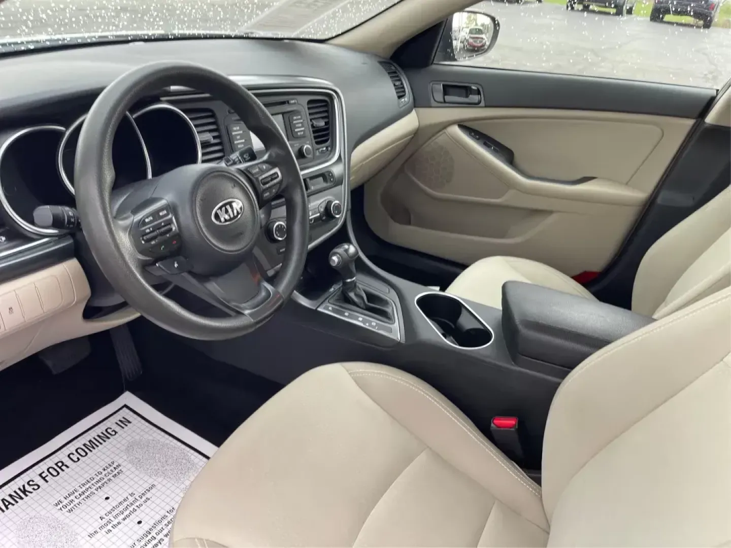 2014 Kia Optima LX (5XXGM4A77EG) with an Theta II 2.4L I-4 gasoline direct injection engine, located at 401 Woodman Dr, Riverside, OH, 45431, (937) 908-9800, 39.760899, -84.123421 - 2014 Kia Optima LX - Photo#8