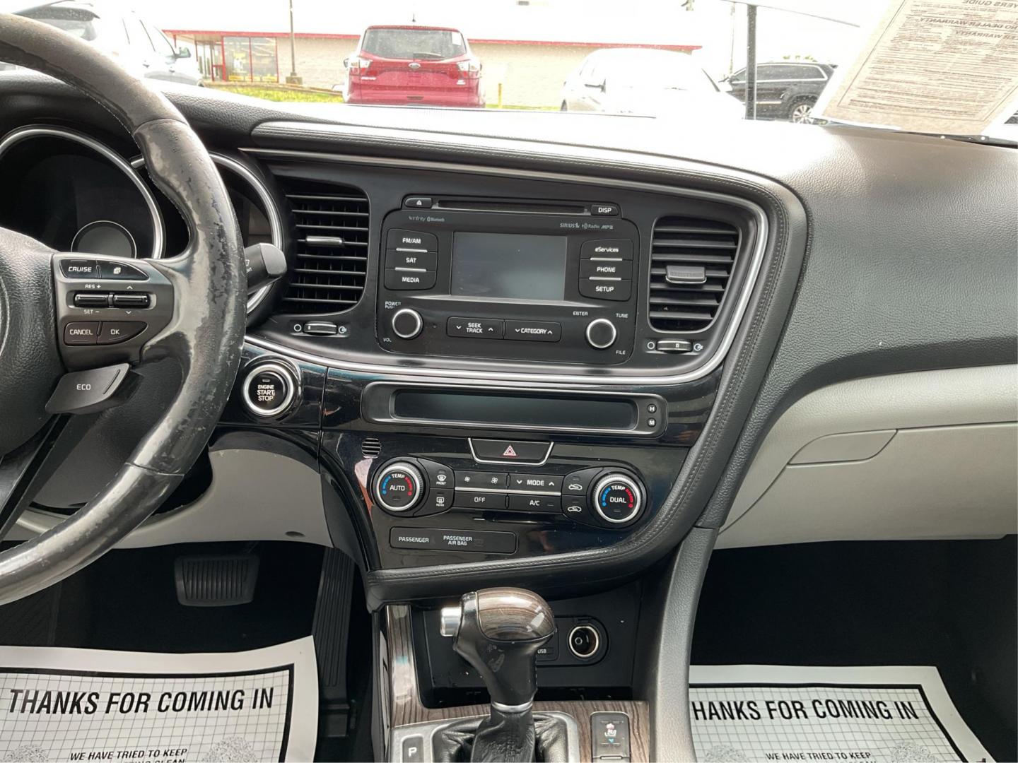 2014 Kia Optima EX (5XXGN4A76EG) with an Theta II 2.4L I-4 gasoline direct injection engine, located at 1184 Kauffman Ave, Fairborn, OH, 45324, (937) 908-9800, 39.807072, -84.030914 - 2014 Kia Optima EX - Photo#11