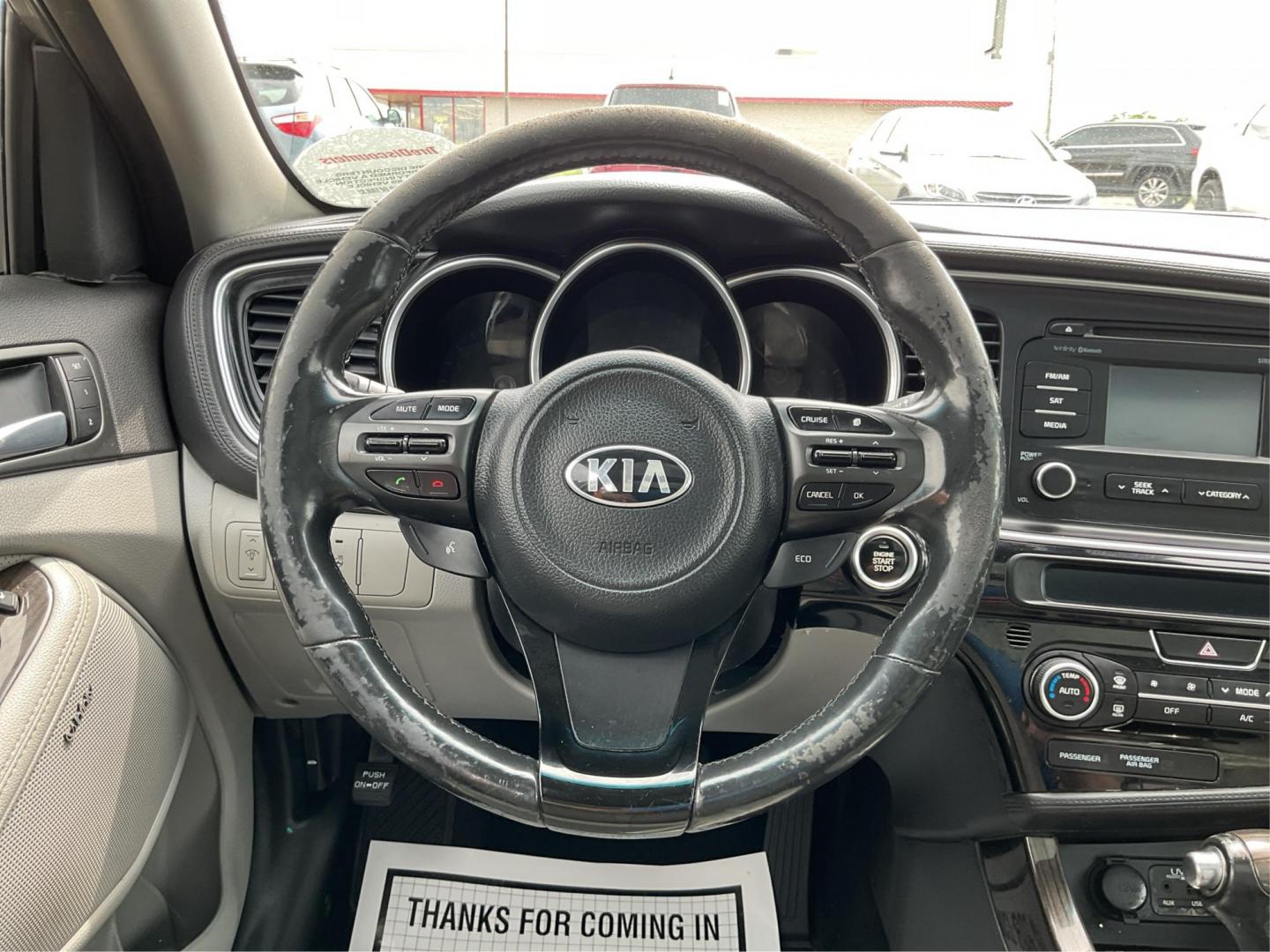 2014 Kia Optima EX (5XXGN4A76EG) with an Theta II 2.4L I-4 gasoline direct injection engine, located at 1184 Kauffman Ave, Fairborn, OH, 45324, (937) 908-9800, 39.807072, -84.030914 - 2014 Kia Optima EX - Photo#14
