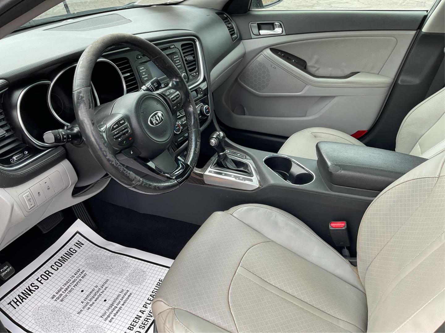 2014 Kia Optima EX (5XXGN4A76EG) with an Theta II 2.4L I-4 gasoline direct injection engine, located at 1184 Kauffman Ave, Fairborn, OH, 45324, (937) 908-9800, 39.807072, -84.030914 - 2014 Kia Optima EX - Photo#8