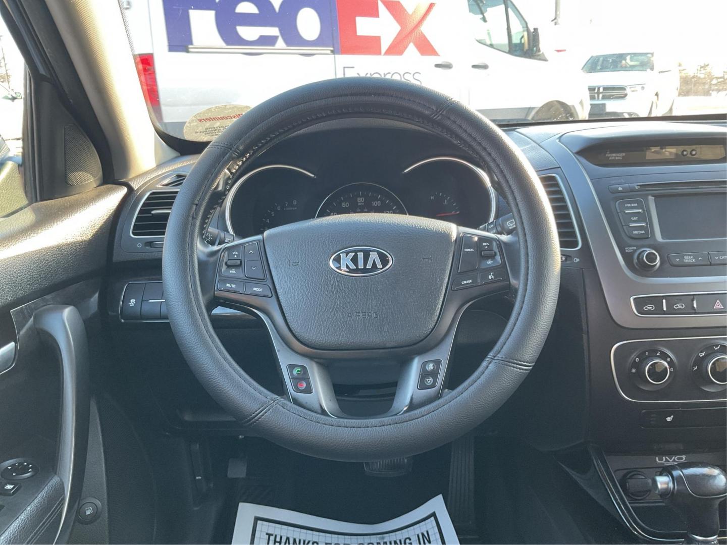 2014 Kia Sorento LX 2WD (5XYKT3A63EG) with an 2.4L L4 DOHC 16V engine, 6-Speed Automatic transmission, located at 1951 S Dayton Lakeview Rd., New Carlisle, OH, 45344, (937) 908-9800, 39.890999, -84.050255 - 2014 Kia Sorento LX 2WD - Photo#15