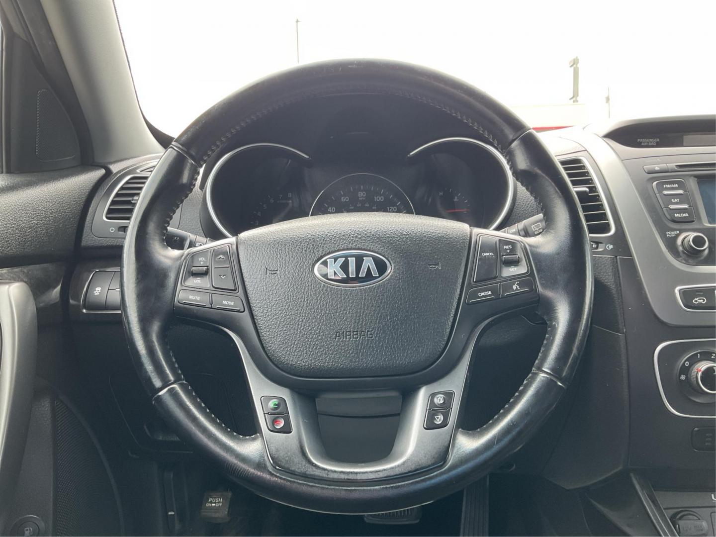 2014 Kia Sorento LX (5XYKT3A66EG) with an 2.4L I-4 gasoline direct injection engine, located at 880 E. National Road, Vandalia, OH, 45377, (937) 908-9800, 39.891918, -84.183594 - 2014 Kia Sorento LX - Photo#15