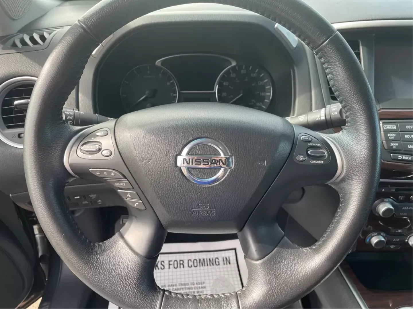 2014 Nissan Pathfinder Platinum (5N1AR2MM6EC) with an 3.5L V-6 DOHC engine, located at 880 E. National Road, Vandalia, OH, 45377, (937) 908-9800, 39.891918, -84.183594 - Third Row - Photo#15