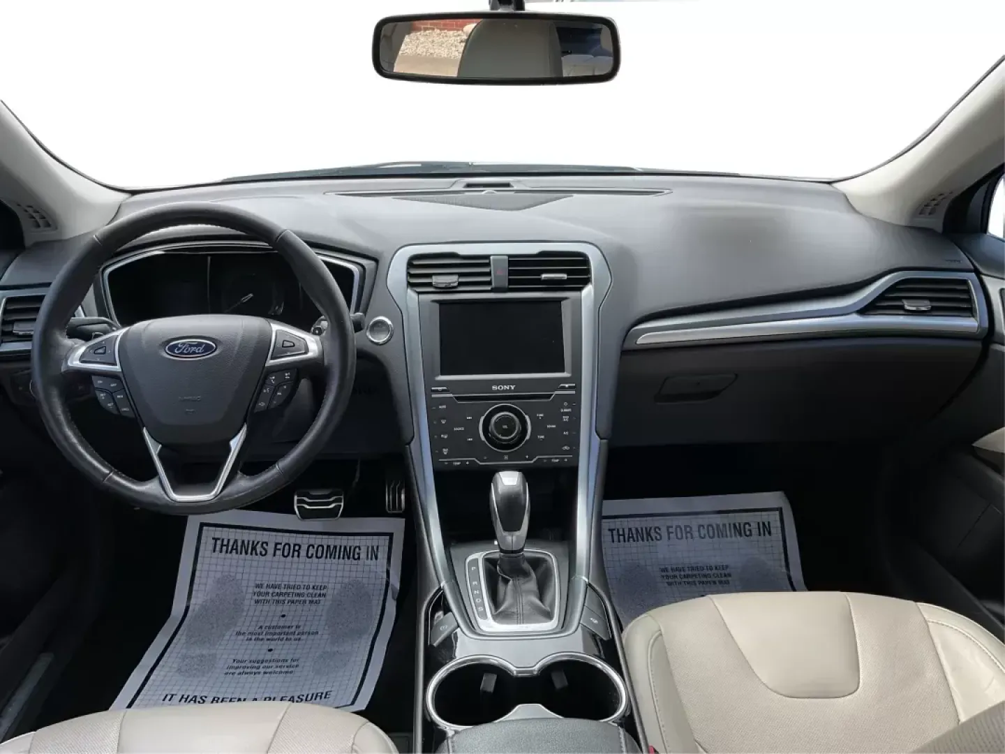 2015 Ford Fusion Titanium (3FA6P0K96FR) with an EcoBoost 2L I-4 gasoline direct injection engine, located at 401 Woodman Dr, Riverside, OH, 45431, (937) 908-9800, 39.760899, -84.123421 - 2015 Ford Fusion Titanium - Photo#21