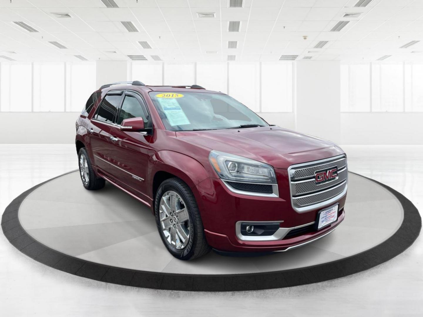 2015 GMC Acadia Denali (1GKKVTKD9FJ) with an 3.6L V-6 gasoline direct injection engine, located at 8750 N County Rd 25A, Piqua, OH, 45356, (937) 908-9800, 40.164391, -84.232513 - Third Row - Photo#0