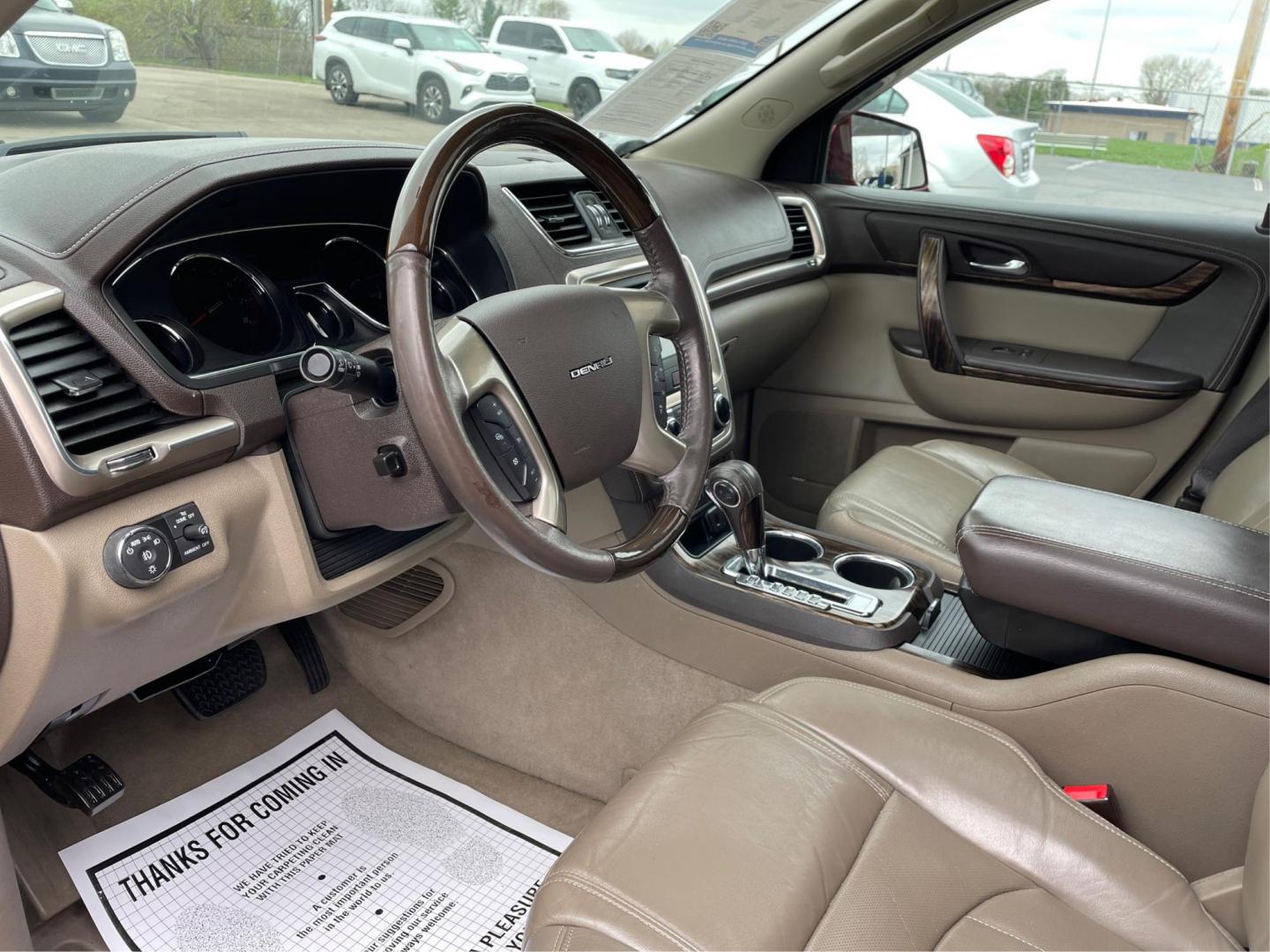 2015 GMC Acadia Denali (1GKKVTKD9FJ) with an 3.6L V-6 gasoline direct injection engine, located at 8750 N County Rd 25A, Piqua, OH, 45356, (937) 908-9800, 40.164391, -84.232513 - Third Row - Photo#8