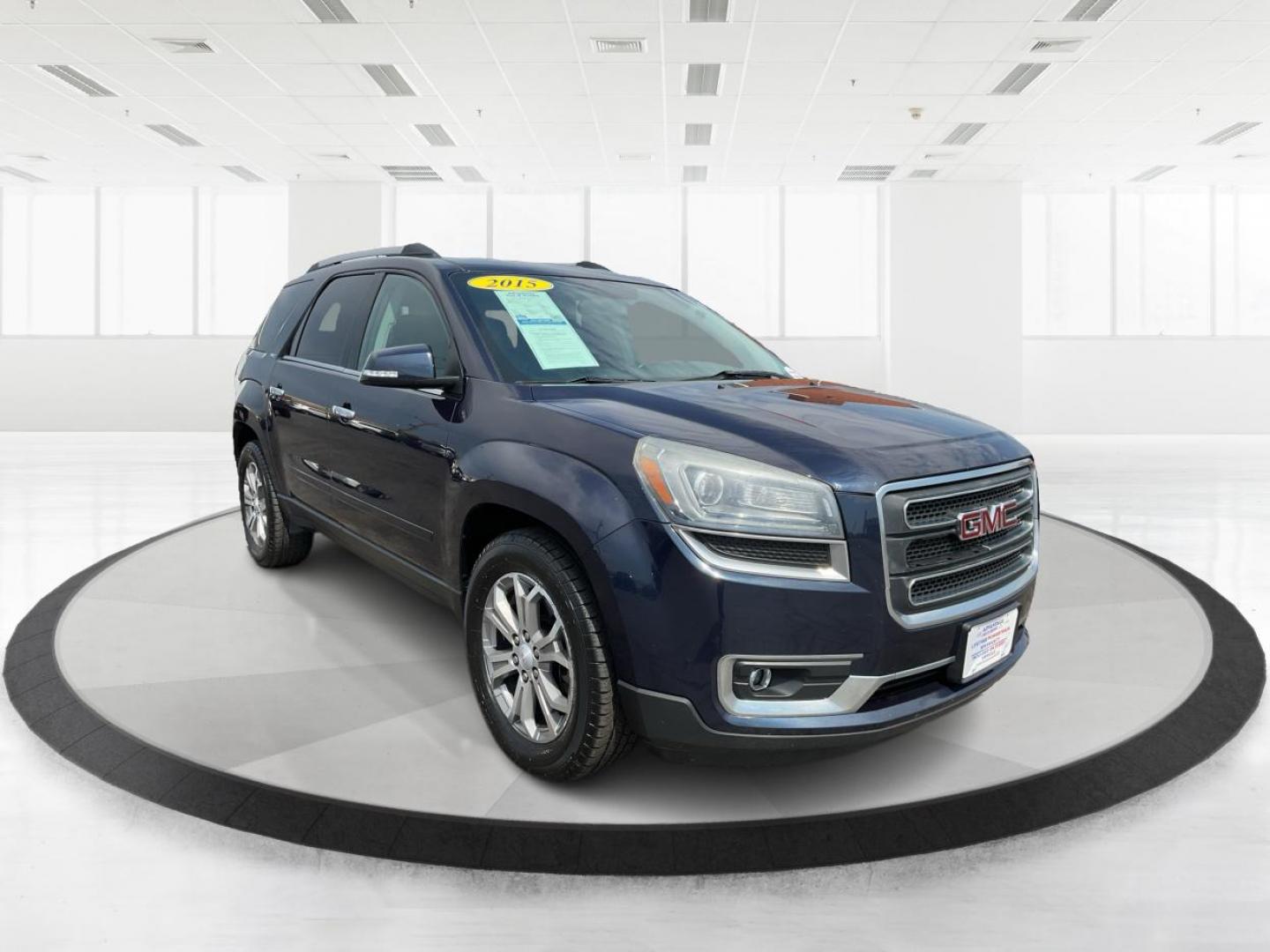 2015 GMC Acadia SLT-1 (1GKKVRKD8FJ) with an 3.6L V-6 gasoline direct injection engine, located at 8750 N County Rd 25A, Piqua, OH, 45356, (937) 908-9800, 40.164391, -84.232513 - Third Row - Photo#0