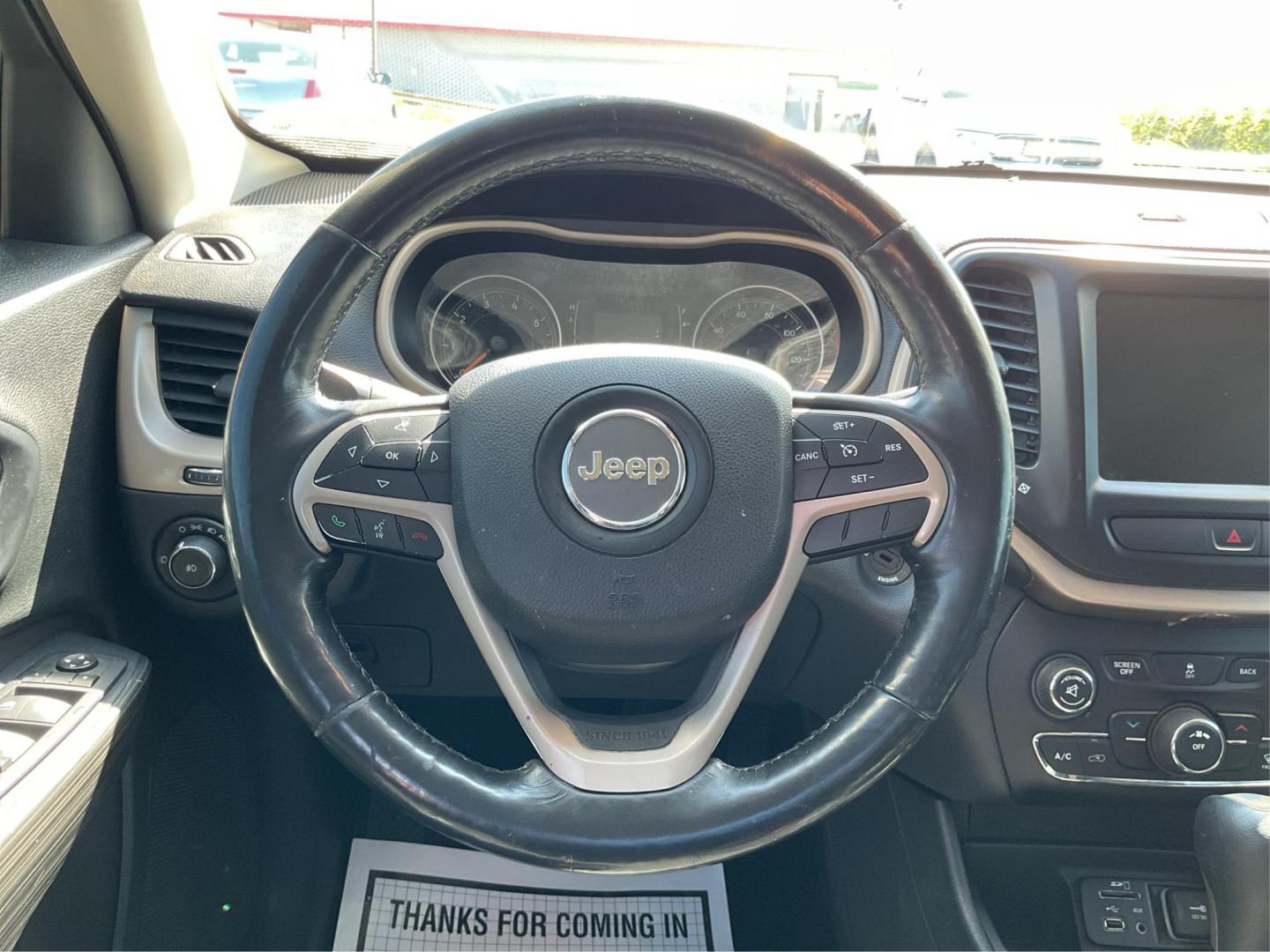2015 Jeep Cherokee Latitude FWD (1C4PJLCB5FW) with an 2.4L L4 DOHC 16V engine, 9-Speed Automatic transmission, located at 401 Woodman Dr, Riverside, OH, 45431, (937) 908-9800, 39.760899, -84.123421 - 2015 Jeep Cherokee Latitude FWD - Photo#15