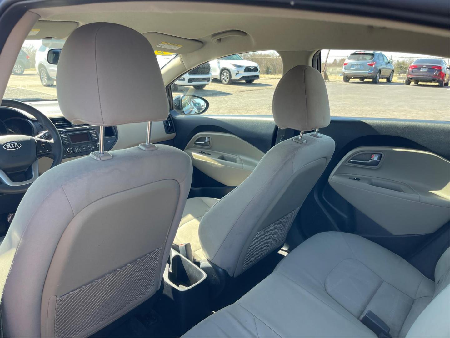 2015 Kia Rio LX (KNADM4A39F6) with an Other engine, located at 8750 N County Rd 25A, Piqua, OH, 45356, (937) 908-9800, 40.164391, -84.232513 - 2015 Kia Rio LX - Photo#9