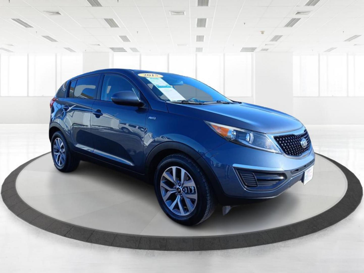 2015 Kia Sportage LX AWD (KNDPBCAC0F7) with an 2.4L V6 DOHC 24V engine, 6-Speed Automatic transmission, located at 401 Woodman Dr, Riverside, OH, 45431, (937) 908-9800, 39.760899, -84.123421 - 2015 Kia Sportage LX AWD - Photo#0