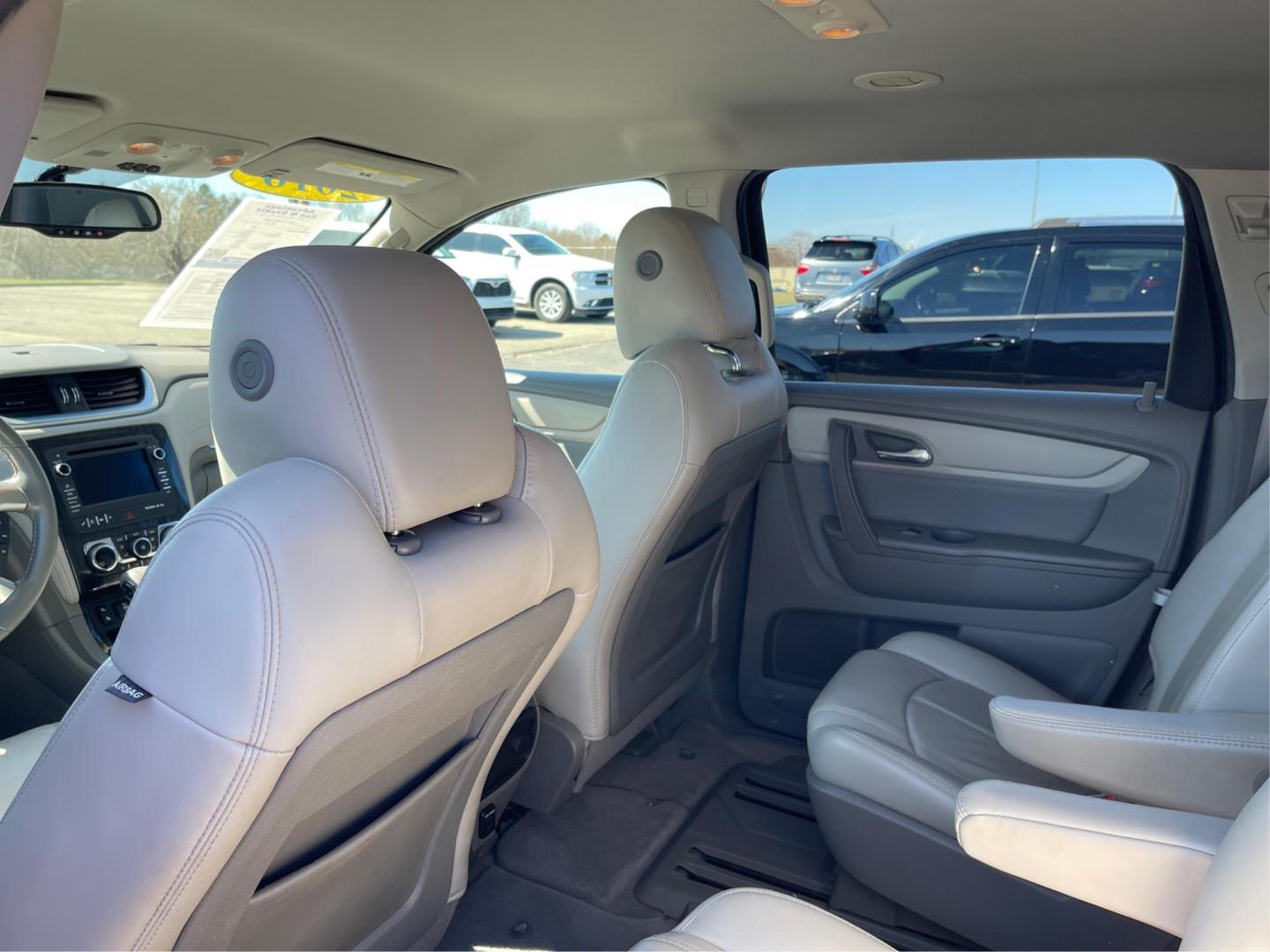 2016 Chevrolet Traverse 2LT (1GNKVHKD2GJ) with an 3.6L V-6 gasoline direct injection engine, located at 1099 N County Rd 25A , Troy, OH, 45373, (937) 908-9800, 40.057079, -84.212883 - Third Row - Photo#9