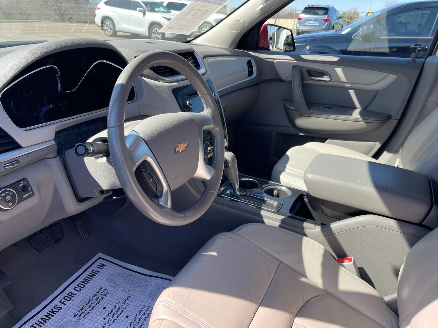 2016 Chevrolet Traverse 2LT (1GNKVHKD2GJ) with an 3.6L V-6 gasoline direct injection engine, located at 1099 N County Rd 25A , Troy, OH, 45373, (937) 908-9800, 40.057079, -84.212883 - Third Row - Photo#8