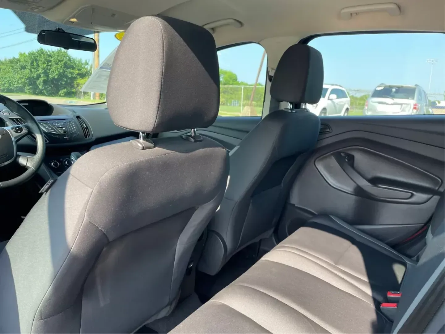 2016 Ford Escape S (1FMCU0F7XGU) with an Duratec 2.5L I-4 DOHC engine, located at 8750 N County Rd 25A, Piqua, OH, 45356, (937) 908-9800, 40.164391, -84.232513 - 2016 Ford Escape S - Photo#9