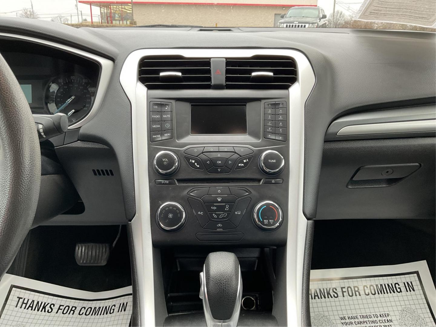 2016 Ford Fusion S (3FA6P0G75GR) with an Duratec 2.5L I-4 DOHC engine, located at 1099 N County Rd 25A , Troy, OH, 45373, (937) 908-9800, 40.057079, -84.212883 - 2016 Ford Fusion S - Photo#12