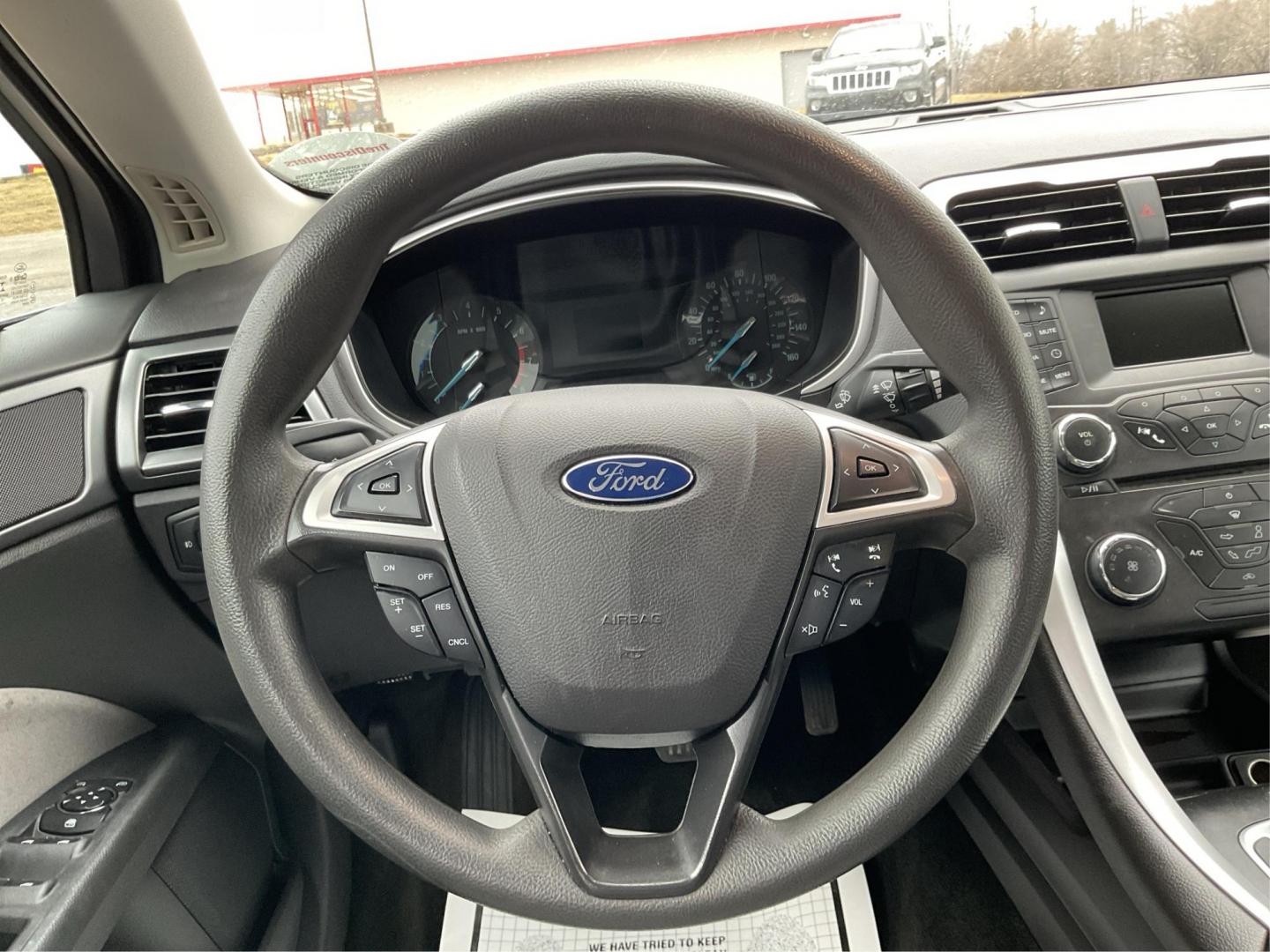 2016 Ford Fusion S (3FA6P0G75GR) with an Duratec 2.5L I-4 DOHC engine, located at 1099 N County Rd 25A , Troy, OH, 45373, (937) 908-9800, 40.057079, -84.212883 - 2016 Ford Fusion S - Photo#15