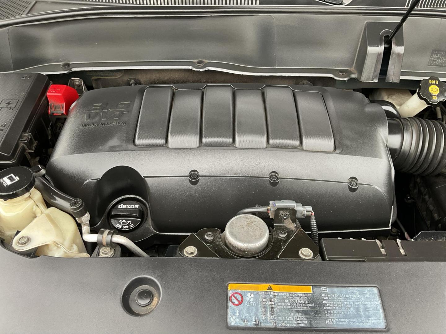 2016 GMC Acadia SLT (1GKKVRKD0GJ) with an 3.6L V-6 gasoline direct injection engine, located at 8750 N County Rd 25A, Piqua, OH, 45356, (937) 908-9800, 40.164391, -84.232513 - Third Row - Photo#10