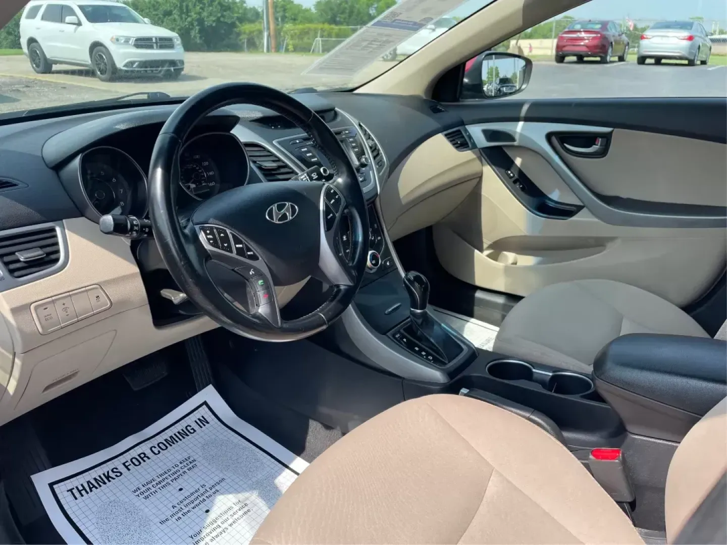 2016 Hyundai Elantra Value Edition (5NPDH4AE8GH) with an Nu 1.8L I-4 DOHC engine, located at 1099 N County Rd 25A , Troy, OH, 45373, (937) 908-9800, 40.057079, -84.212883 - 2016 Hyundai Elantra Value Edition - Photo#8