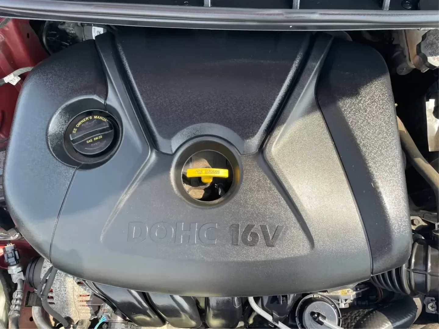 2016 Hyundai Elantra Value Edition (5NPDH4AE8GH) with an Nu 1.8L I-4 DOHC engine, located at 1099 N County Rd 25A , Troy, OH, 45373, (937) 908-9800, 40.057079, -84.212883 - 2016 Hyundai Elantra Value Edition - Photo#10