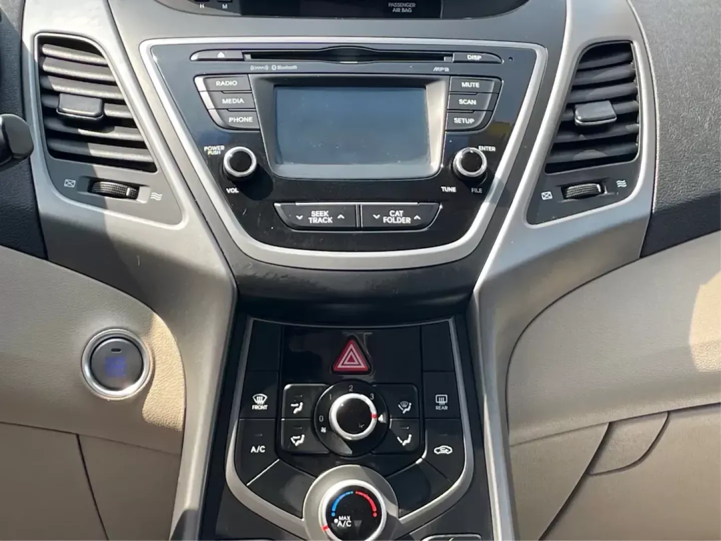 2016 Hyundai Elantra Value Edition (5NPDH4AE8GH) with an Nu 1.8L I-4 DOHC engine, located at 1099 N County Rd 25A , Troy, OH, 45373, (937) 908-9800, 40.057079, -84.212883 - 2016 Hyundai Elantra Value Edition - Photo#12
