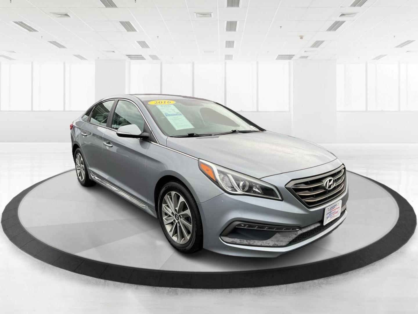 2016 Hyundai Sonata Sport (5NPE34AF1GH) with an 2.4L I-4 gasoline direct injection engine, located at 4508 South Dixie Dr, Moraine, OH, 45439, (937) 908-9800, 39.689976, -84.218452 - 2016 Hyundai Sonata Sport - Photo#0