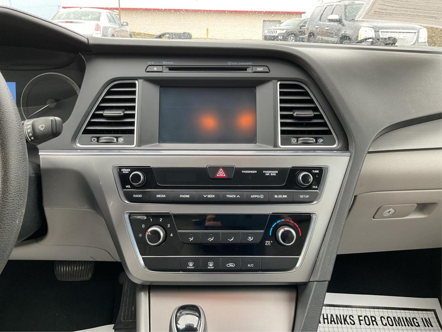 2016 Hyundai Sonata Sport (5NPE34AF1GH) with an 2.4L I-4 gasoline direct injection engine, located at 4508 South Dixie Dr, Moraine, OH, 45439, (937) 908-9800, 39.689976, -84.218452 - 2016 Hyundai Sonata Sport - Photo#12